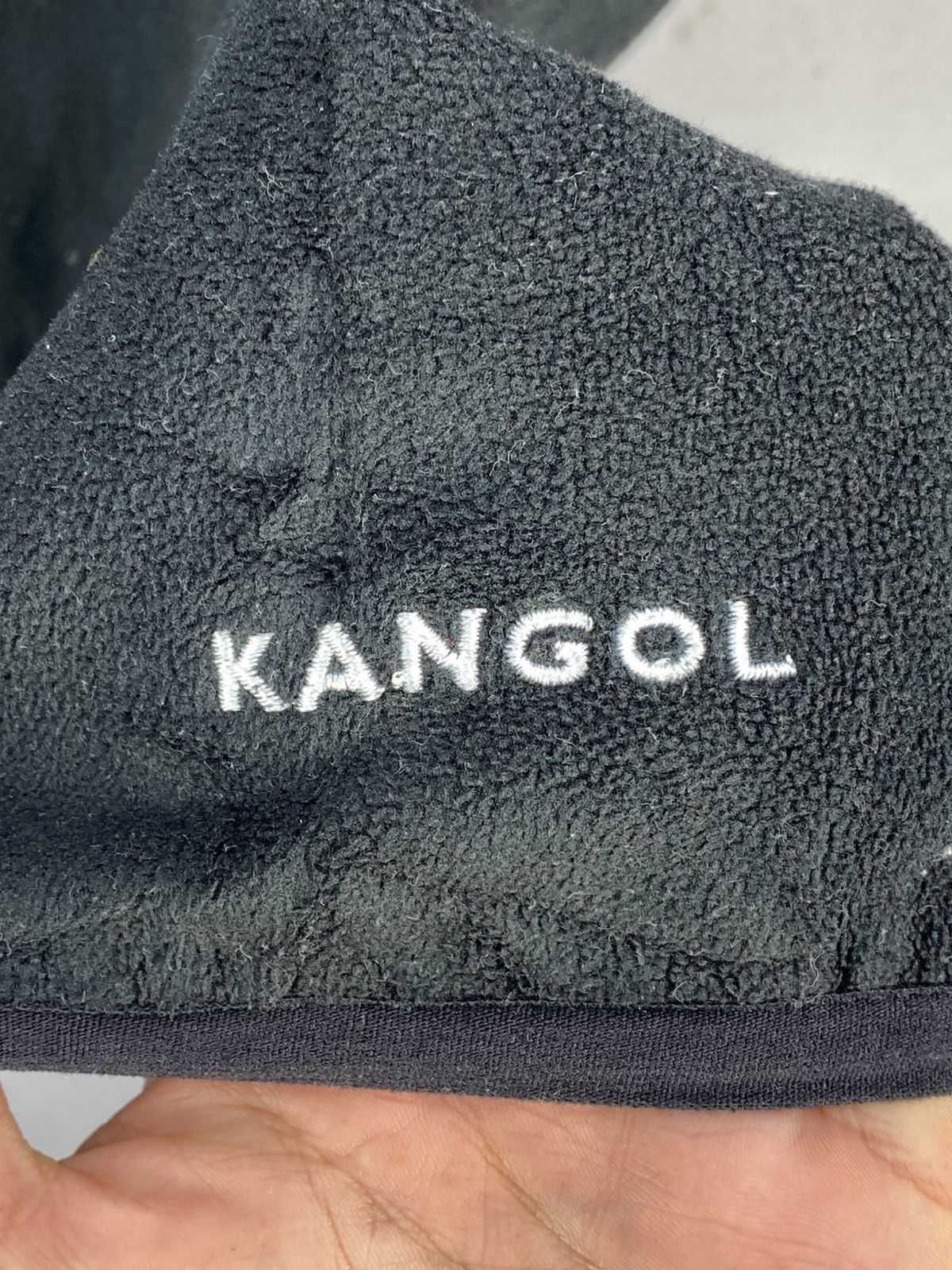 Kangol Kangol England Fleece Half Zipper Jacket Size US L / EU 52-54 / 3 - 10 Thumbnail
