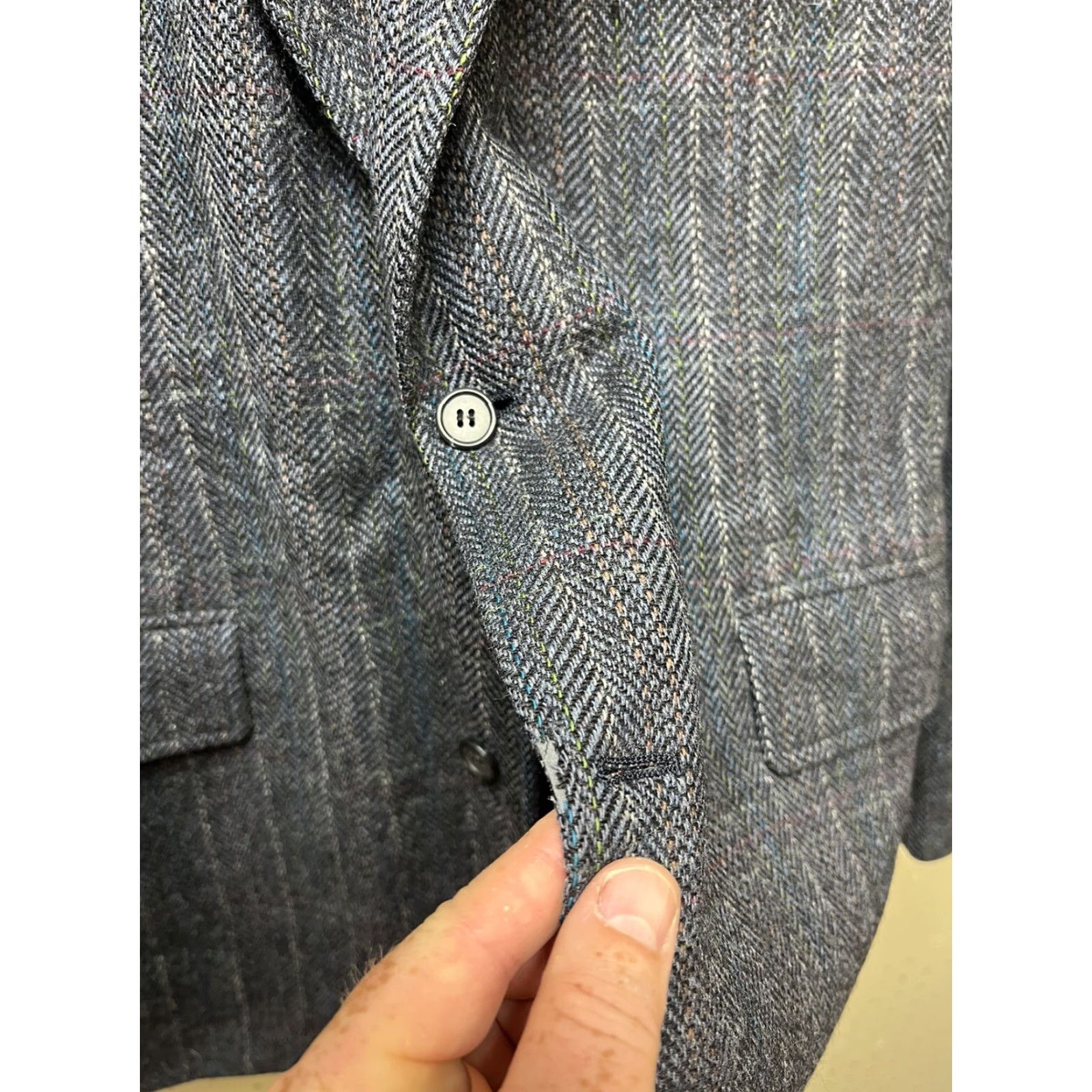 Brooks Brothers VINTAGE Brooks Brothers 346 Feathertweed Wool Two Button Men's Sz 43 Long *As Is* Size 46R - 5 Thumbnail
