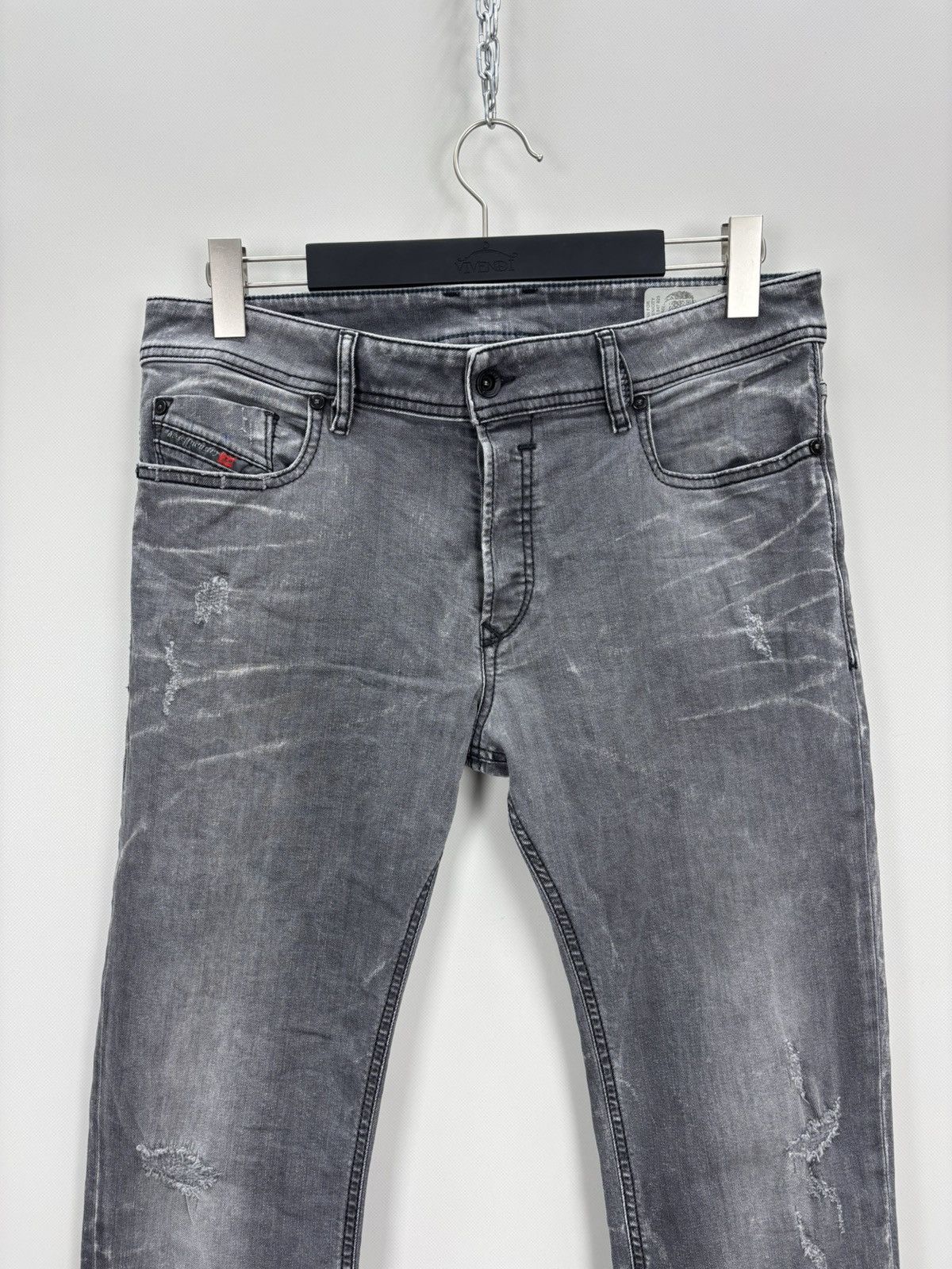 Diesel Mens jeans Diesel Size 34 Color Gray Size US 34 / EU 50 - 3 Thumbnail