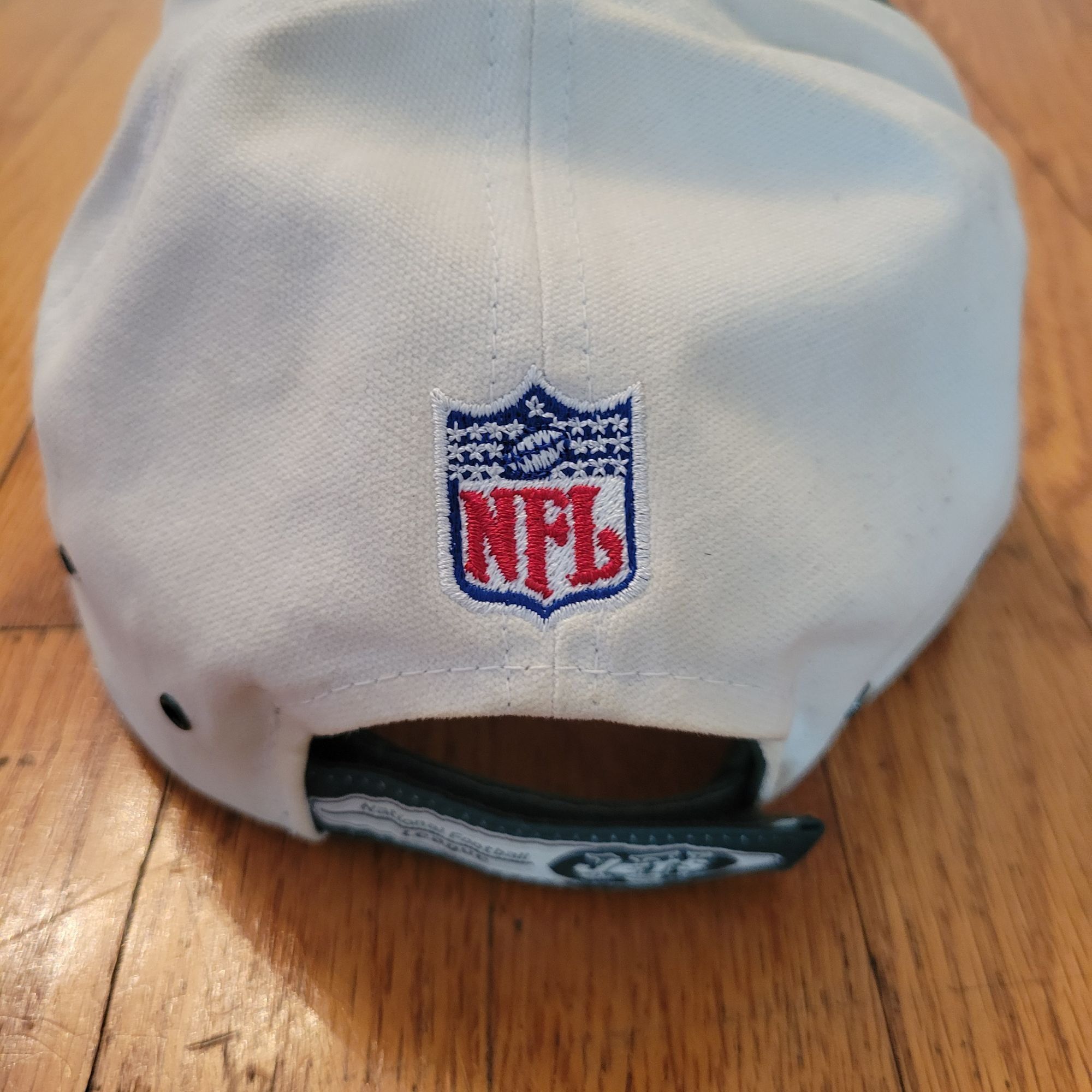 Reebok Vintage Reebok NFL Pro Line New York Jets Hat White Green OS Size ONE SIZE - 10 Thumbnail