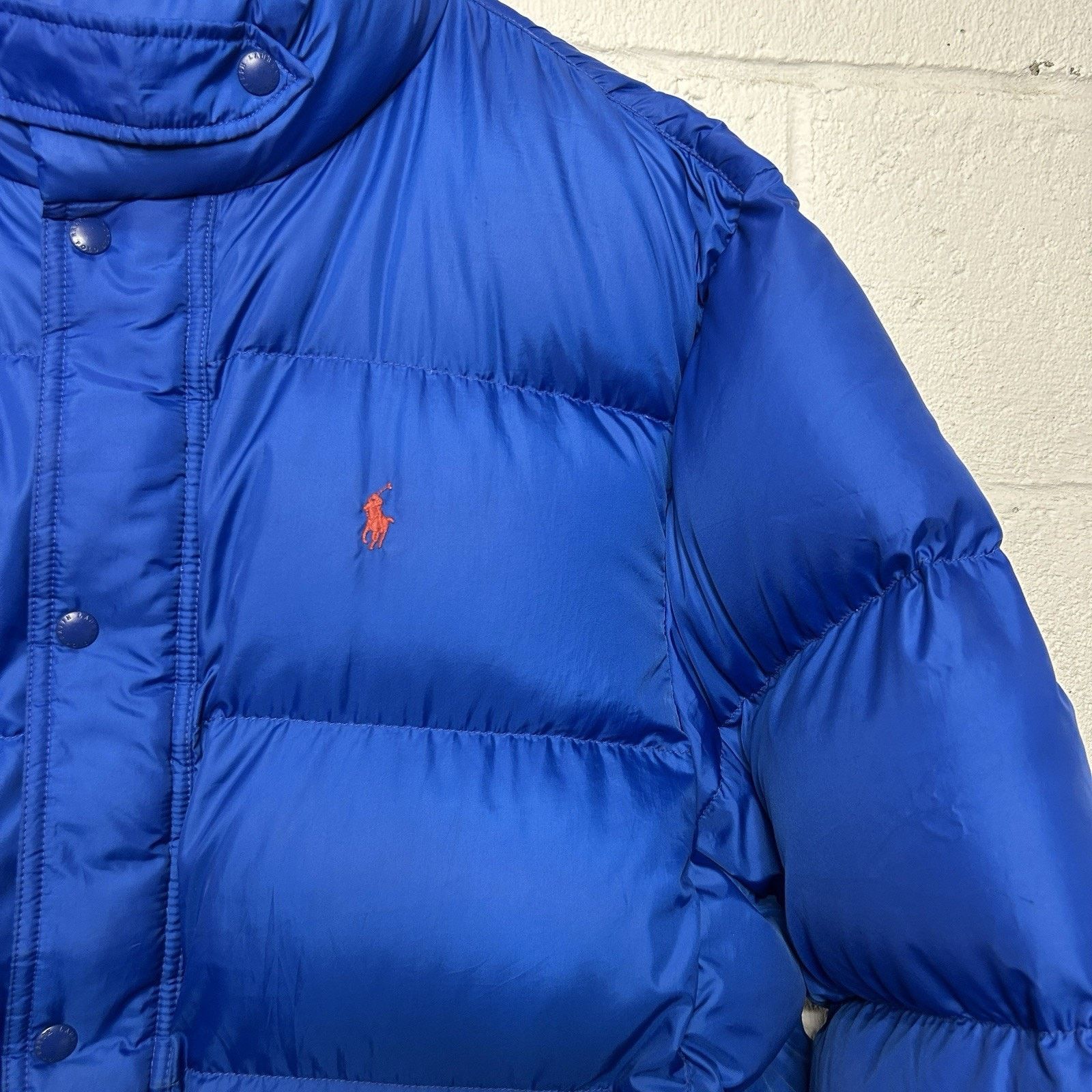Ralph Lauren Vintage Polo Ralph Lauren Goose Down Puffer Jacket “Blue” Size US XL / EU 56 / 4 - 3 Thumbnail