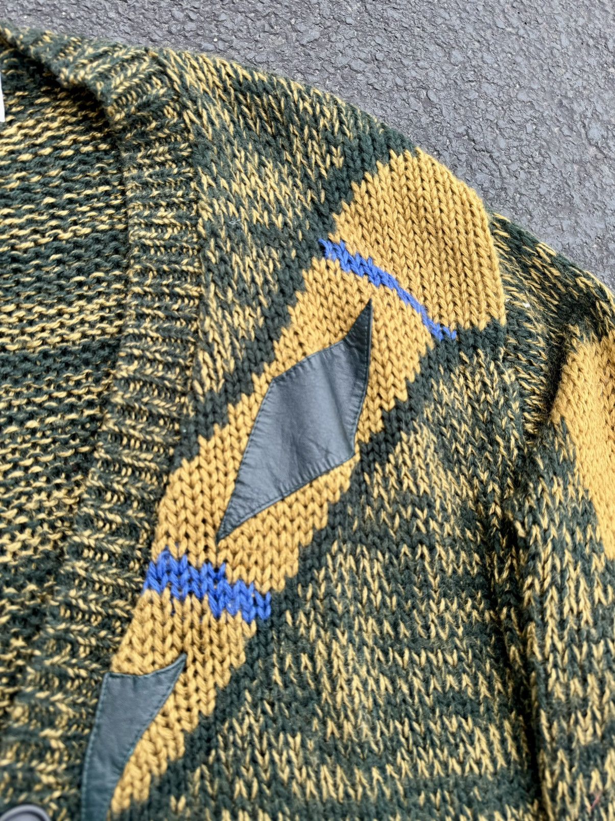 Designer × Vintage Vintage 90’s Jackie Vital Bad Boyz Boho Cardigan Sweater Size US L / EU 52-54 / 3 - 6 Thumbnail