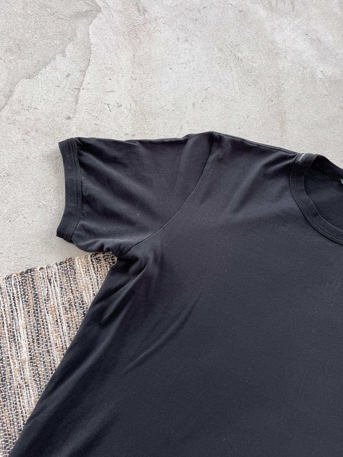 Dolce & Gabbana Vintage Dolce Gabbana Black TShirt Luxury Blank Minimal Tee Size US L / EU 52-54 / 3 - 2 Thumbnail