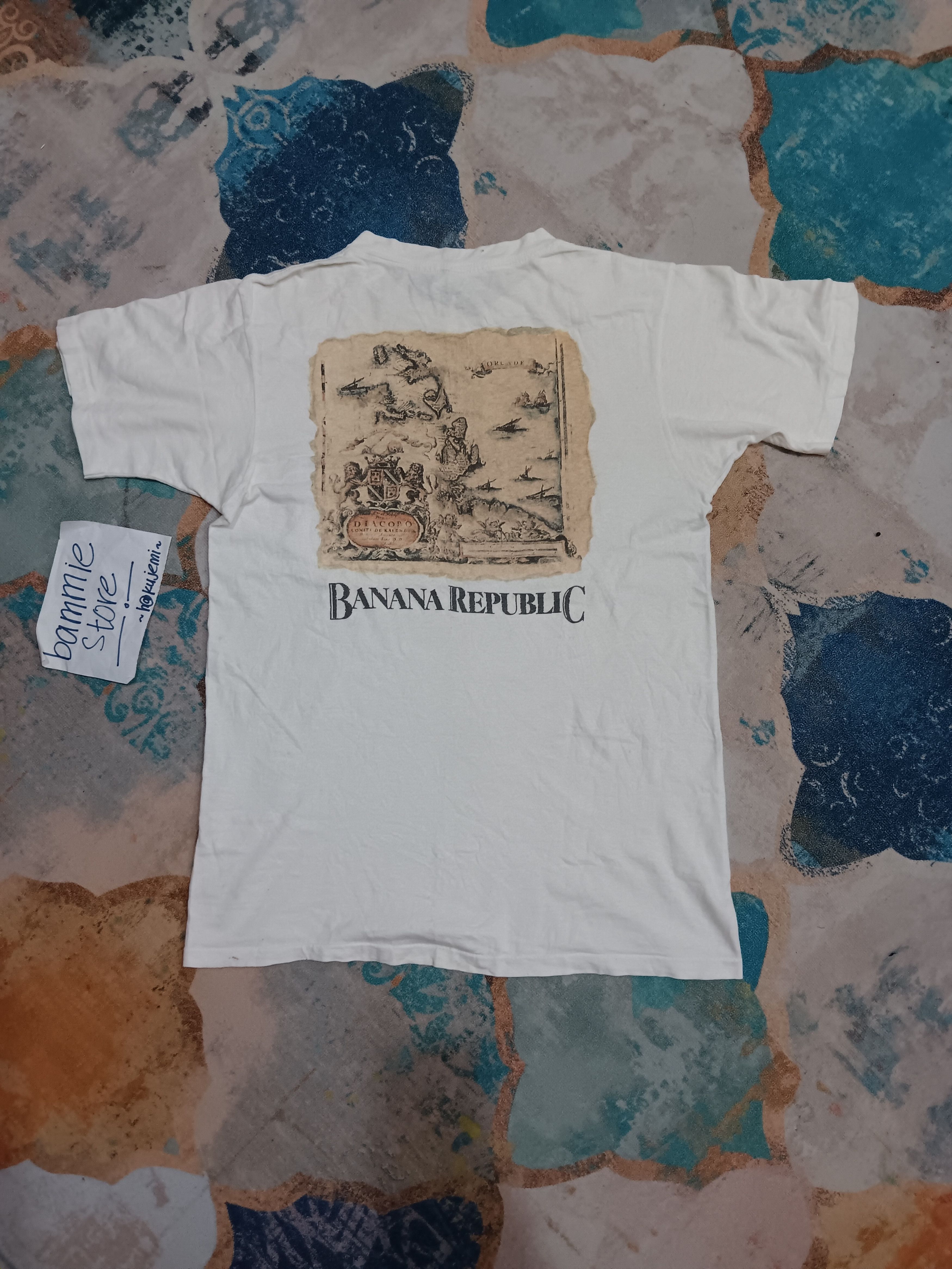 Banana Republic × Vintage Vintage Banana Republic Single Pocket T-shirts Size US M / EU 48-50 / 2 - 3 Thumbnail