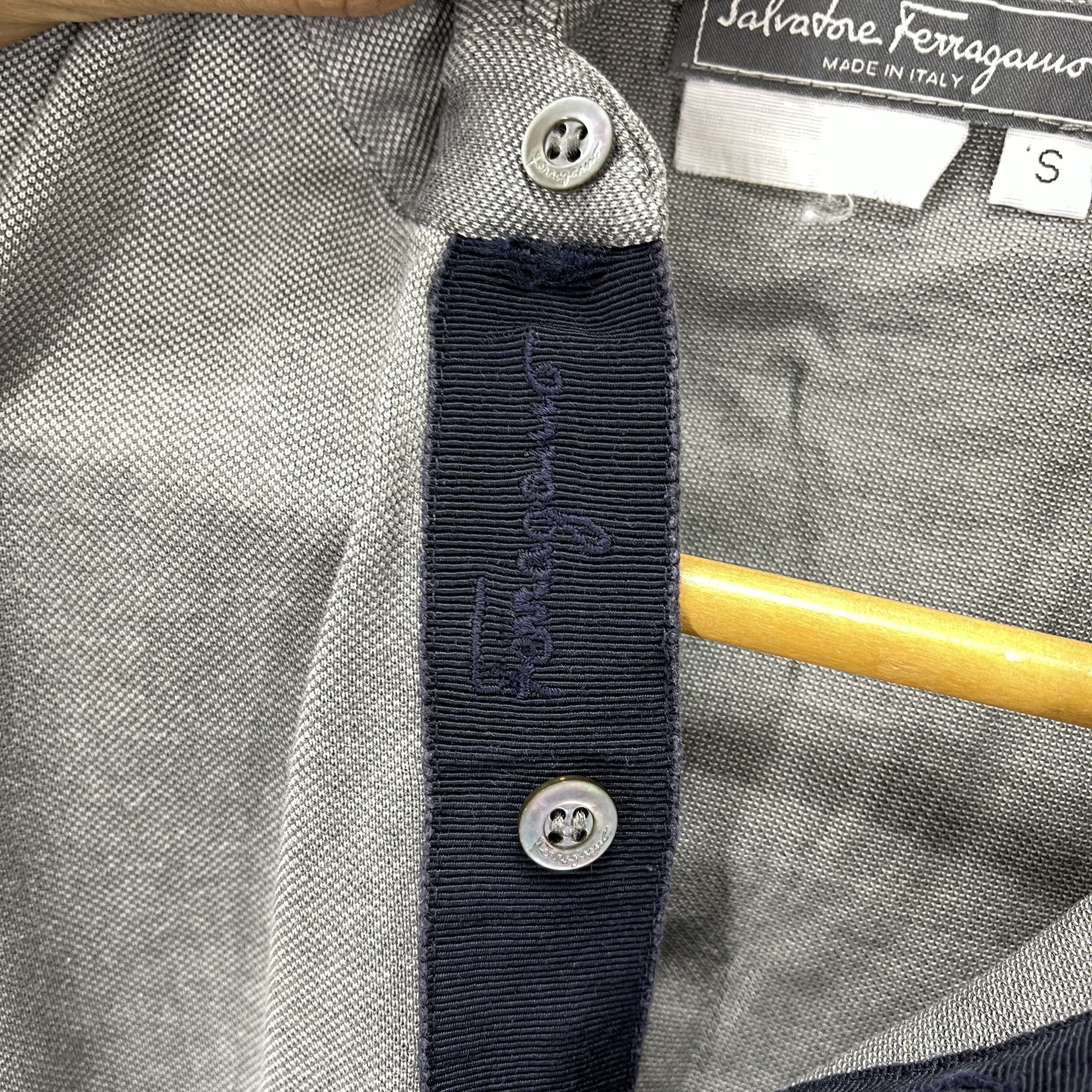 Salvatore Ferragamo 90s Vintage SALVATORE FERRAGAMO Polo T Shirt #1197/AP Size US S / EU 44-46 / 1 - 3 Thumbnail