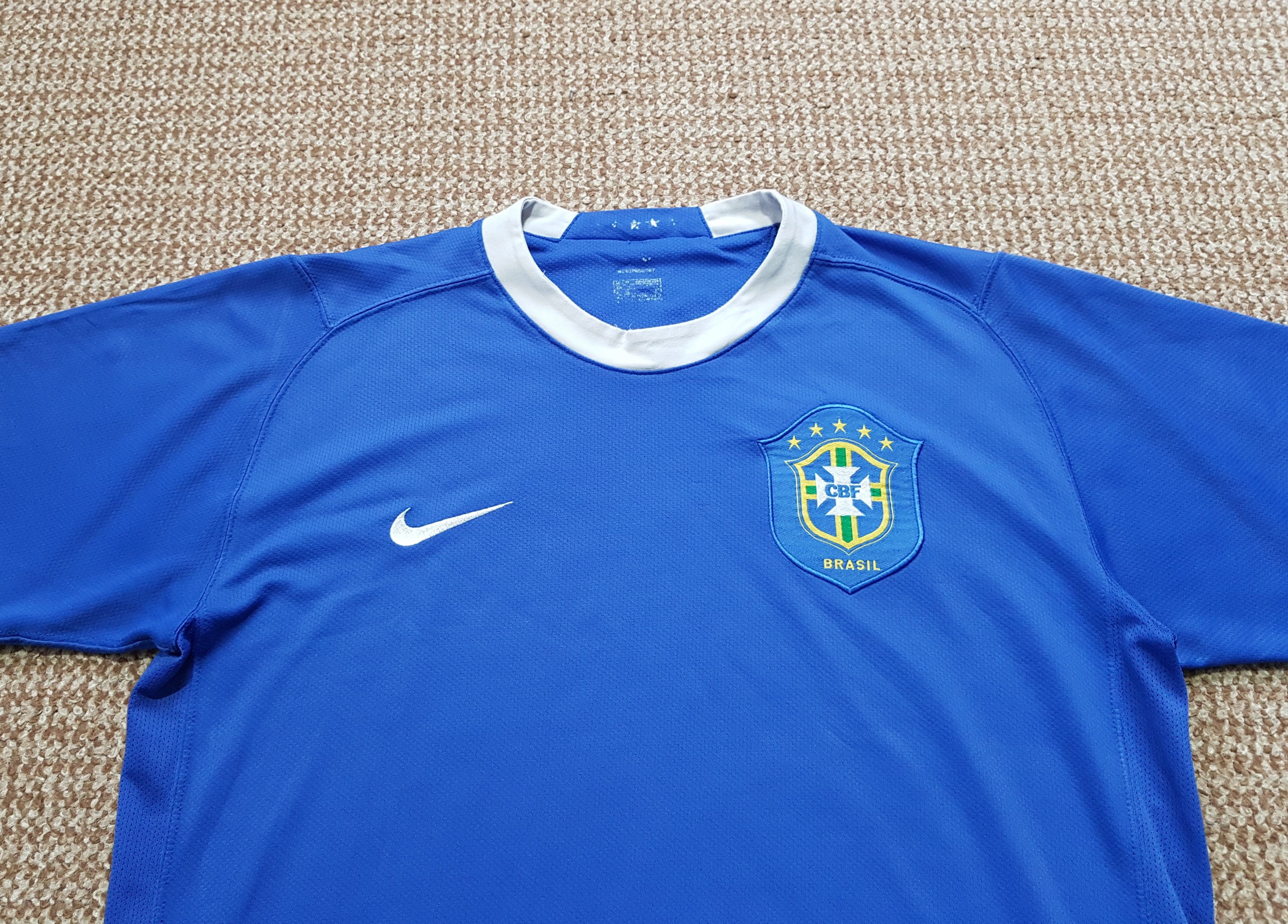 Nike Nike Brazil 2006-08 National Team Jersey Sphere Dry Soccer M Size US M / EU 48-50 / 2 - 2 Thumbnail