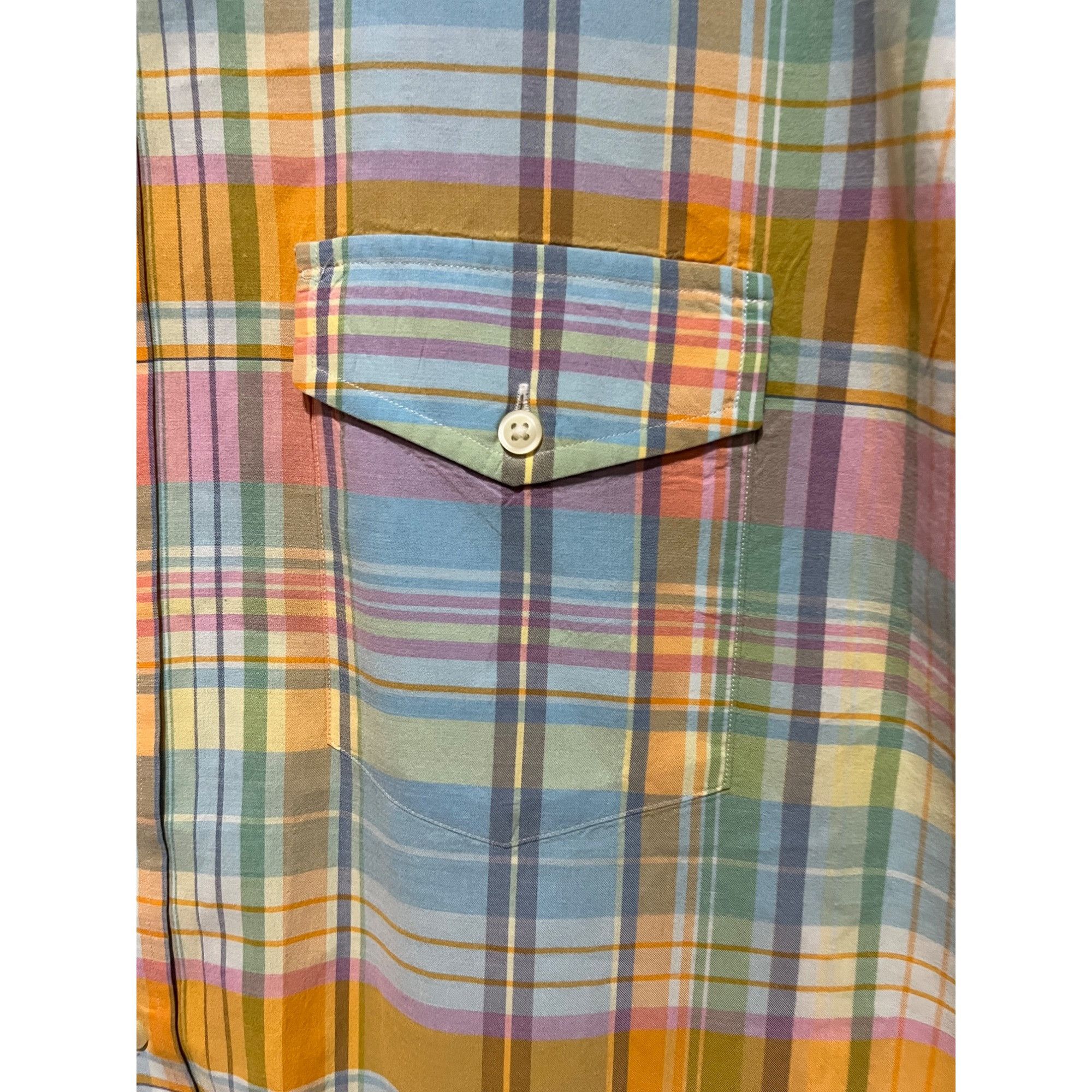 Ralph Lauren Ralph Lauren Short Sleeve Button Up Shirt - Size LT Size US L / EU 52-54 / 3 - 2 Thumbnail