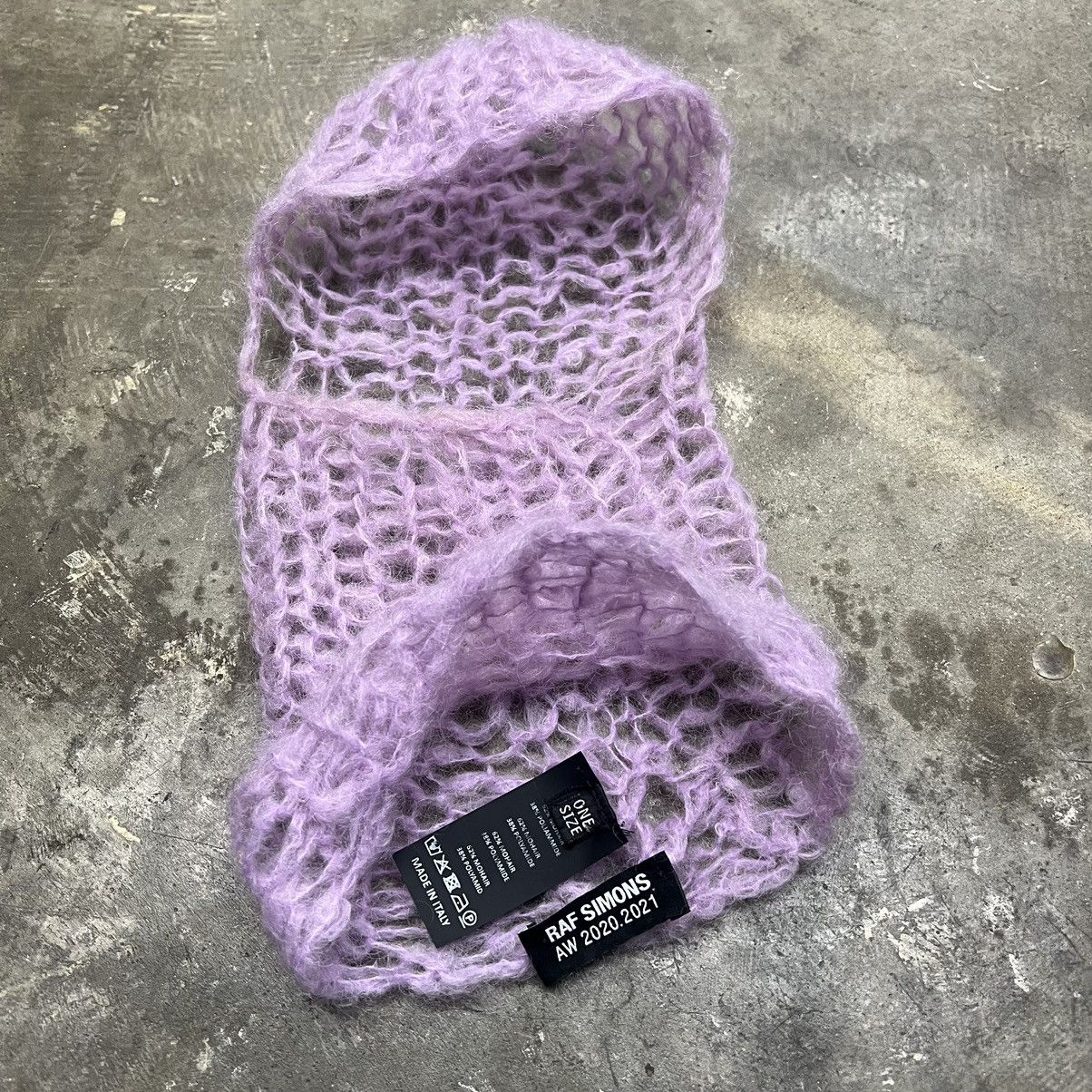 Raf Simons Raf Simmons Mohair Balaclava AW20 Size ONE SIZE - 2 Thumbnail