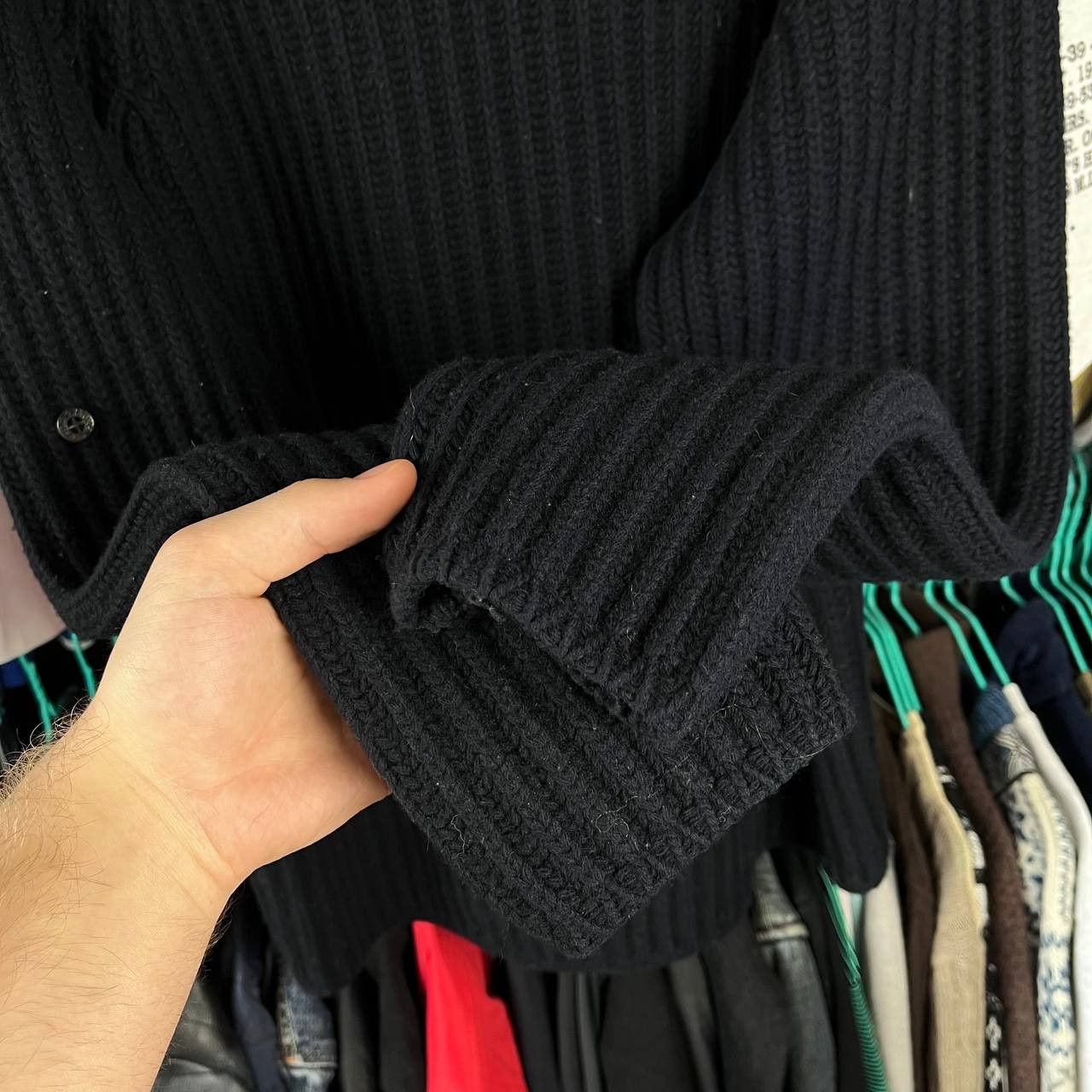 Designer × Stone Island × Vintage Vintage Stone Island 2001 Knitwear Wool Sweater Size US M / EU 48-50 / 2 - 9 Thumbnail