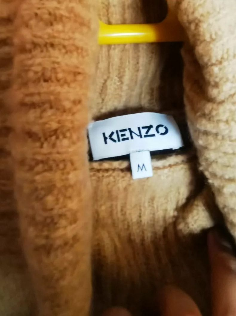Kenzo KENZO White cashmere wool blend sweater Size M / US 6-8 / IT 42-44 - 4 Thumbnail