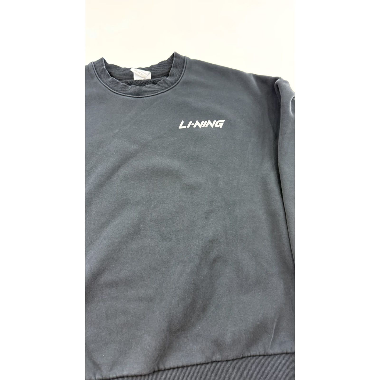 Li-Ning Li-Ning Sweatshirt Mens XL Black Spirit Of New Generation Logo Pullover Crewneck Size US XL / EU 56 / 4 - 3 Thumbnail