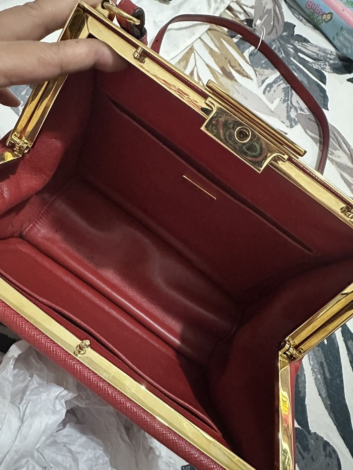 Prada Light Frame Crossbody/Shoulder Bag