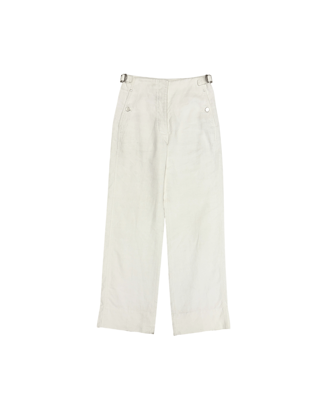 Lemaire Lemaire SS17 Side Cinch Linen Pants Size 26" / US 2 / IT 38 - 1 Thumbnail
