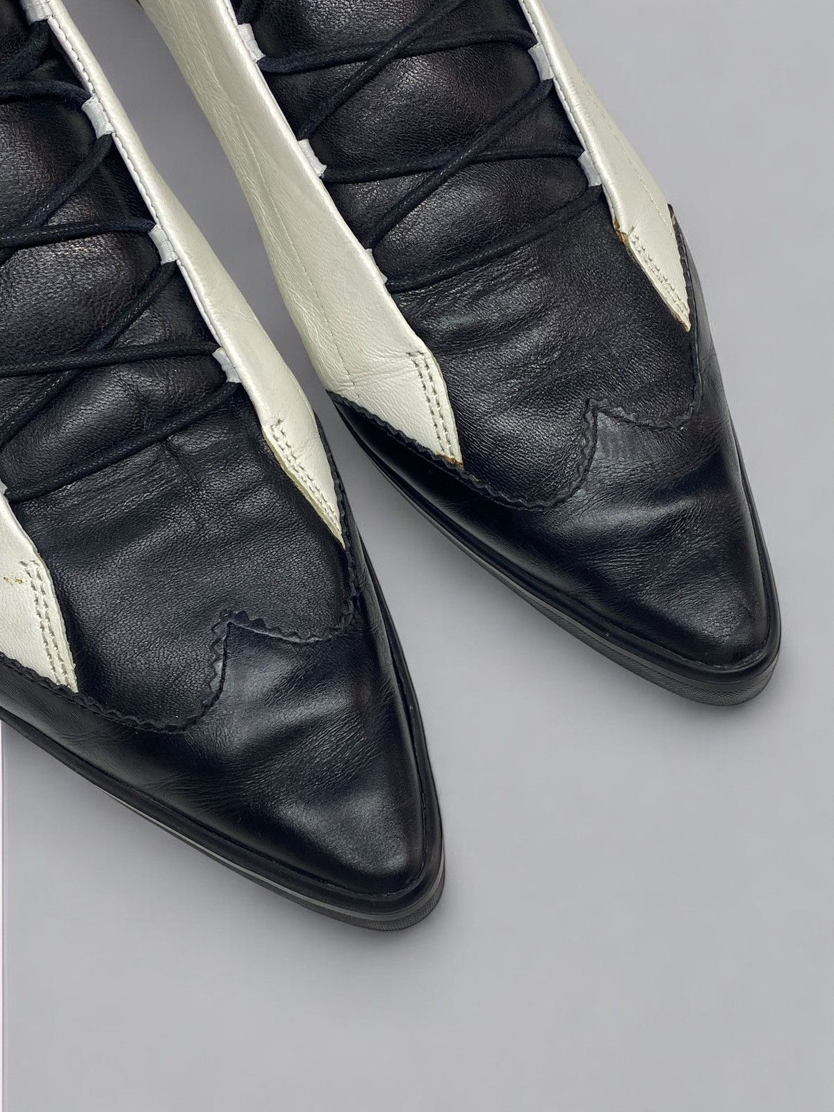 Yohji Yamamoto Vintage Y-3 Yohji Yamamoto Adidas Brogue Sneakers Futuristic Size US 7.5 / EU 40-41 - 9 Thumbnail