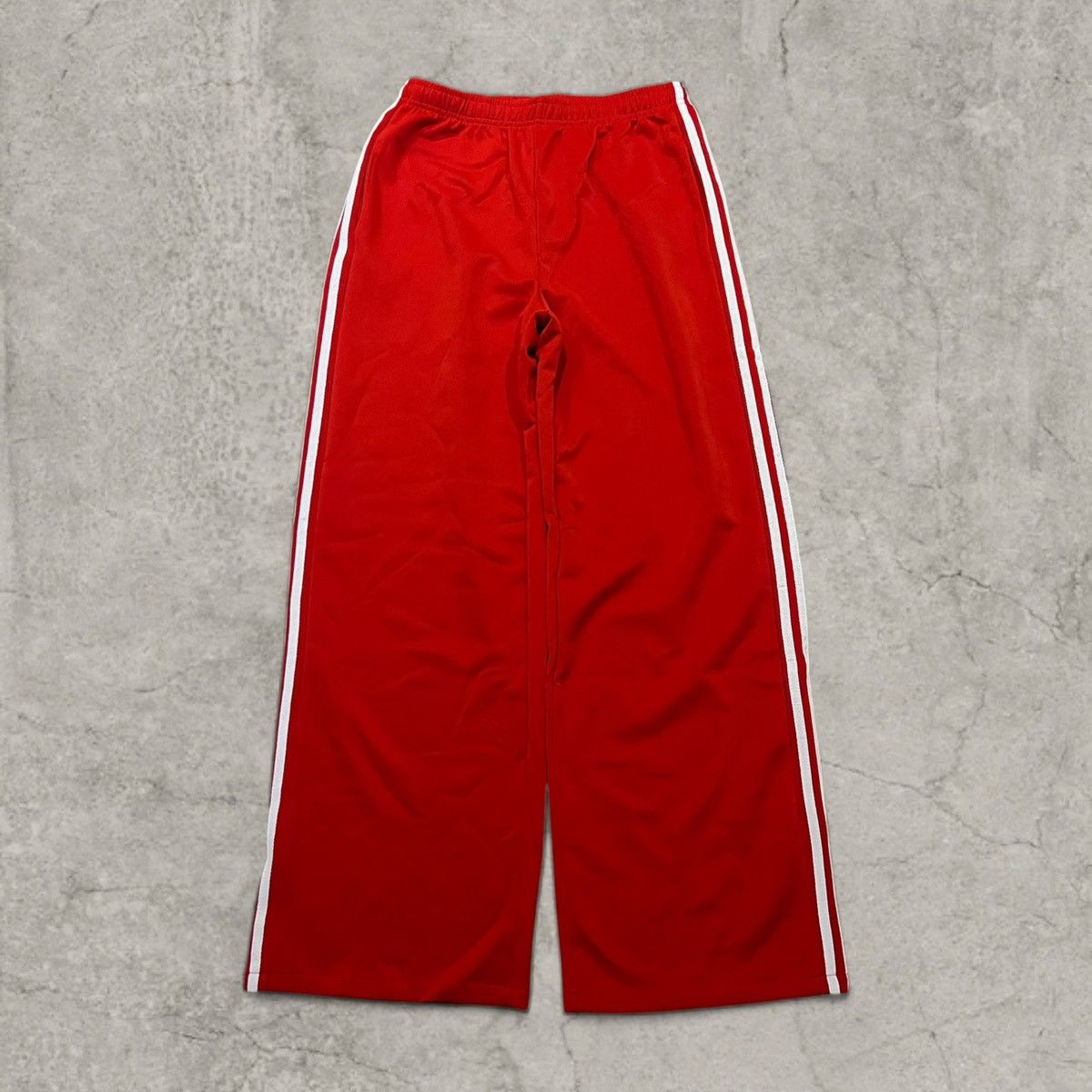 Japanese Brand Relaxed fit trousers in red with white stripes. Size M Size US 32 / EU 48 - 4 Thumbnail
