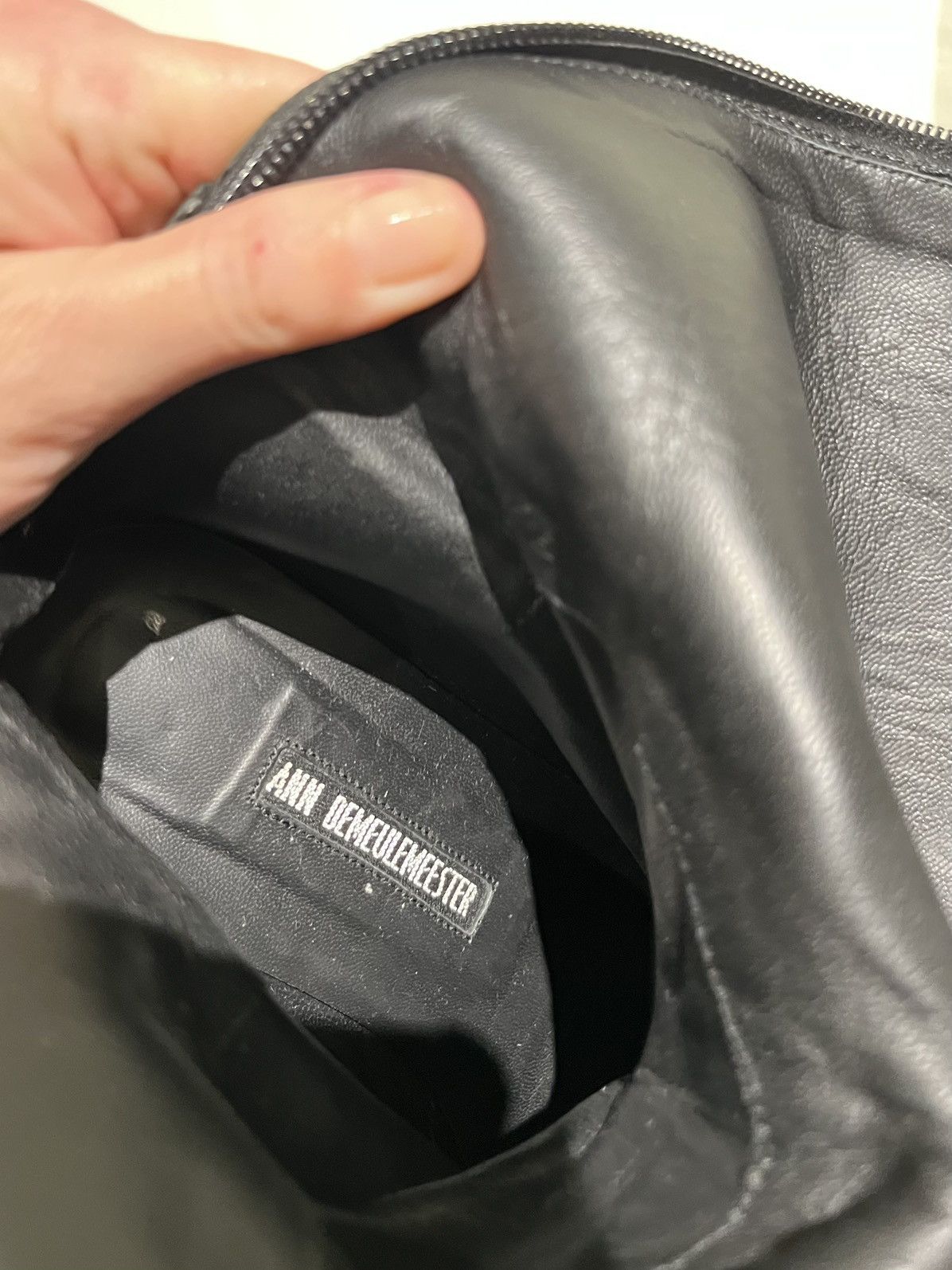 Ann Demeulemeester Fall 2006 Metallic Riding Boots Size US 7.5 / IT 37.5 - 6 Thumbnail