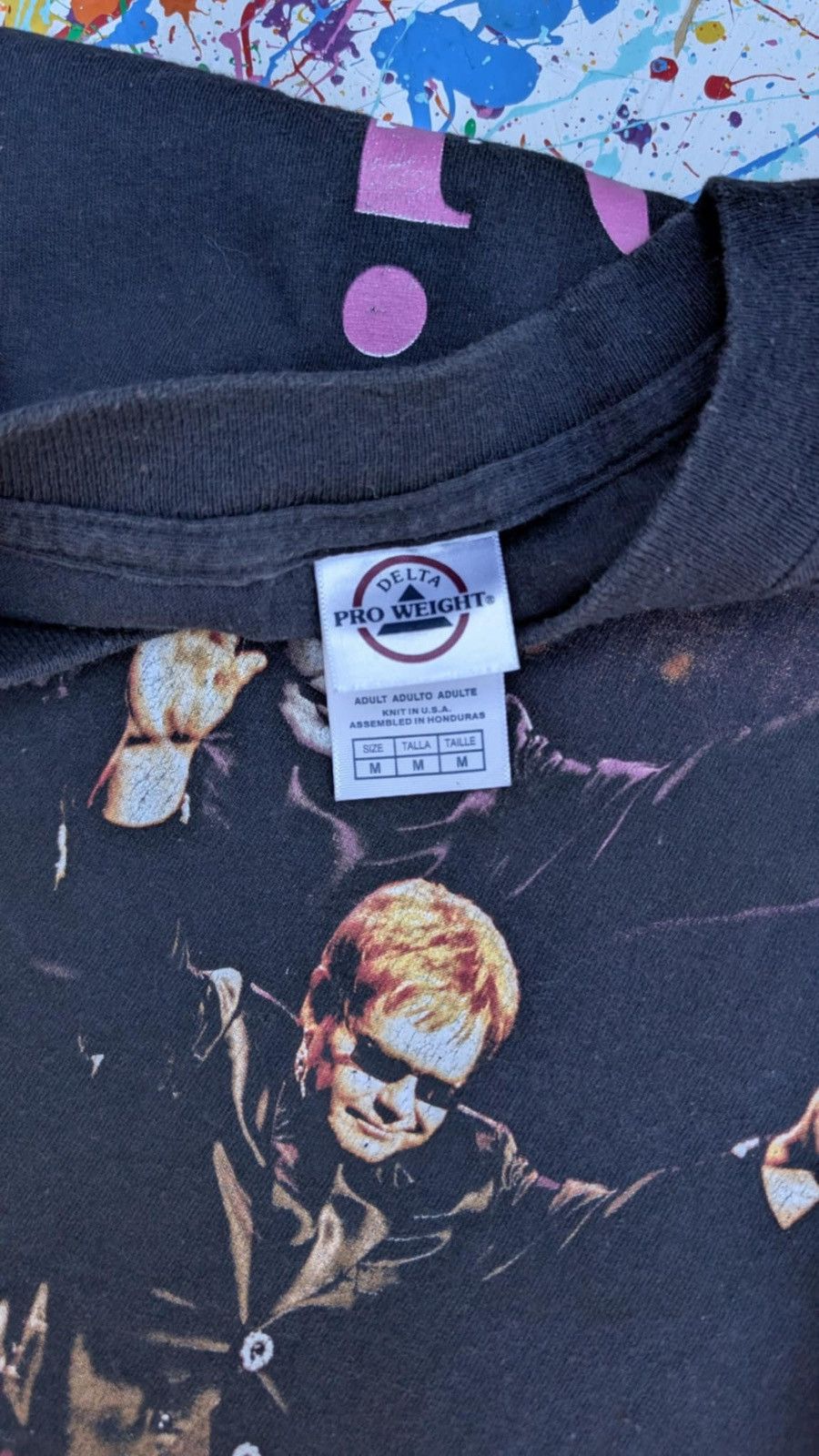Delta Vintage Elton John tshirt 90s world tour band tee large Size US L / EU 52-54 / 3 - 7 Thumbnail