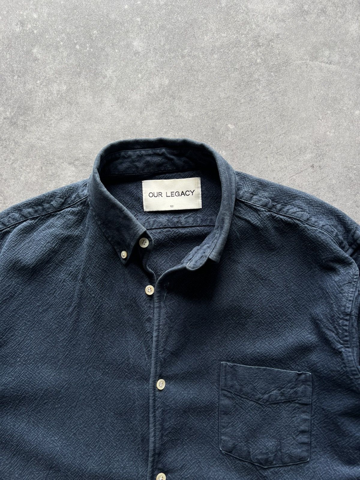 Our Legacy Our Legacy Linen Cotton Shirt Streetwear Luxury Size US L / EU 52-54 / 3 - 3 Thumbnail