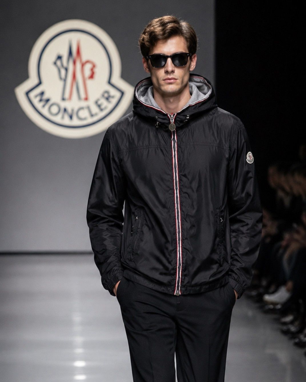 Moncler Moncler light jacket hooded URVILLE GIUBBOTTO Size US L / EU 52-54 / 3 - 1 Thumbnail