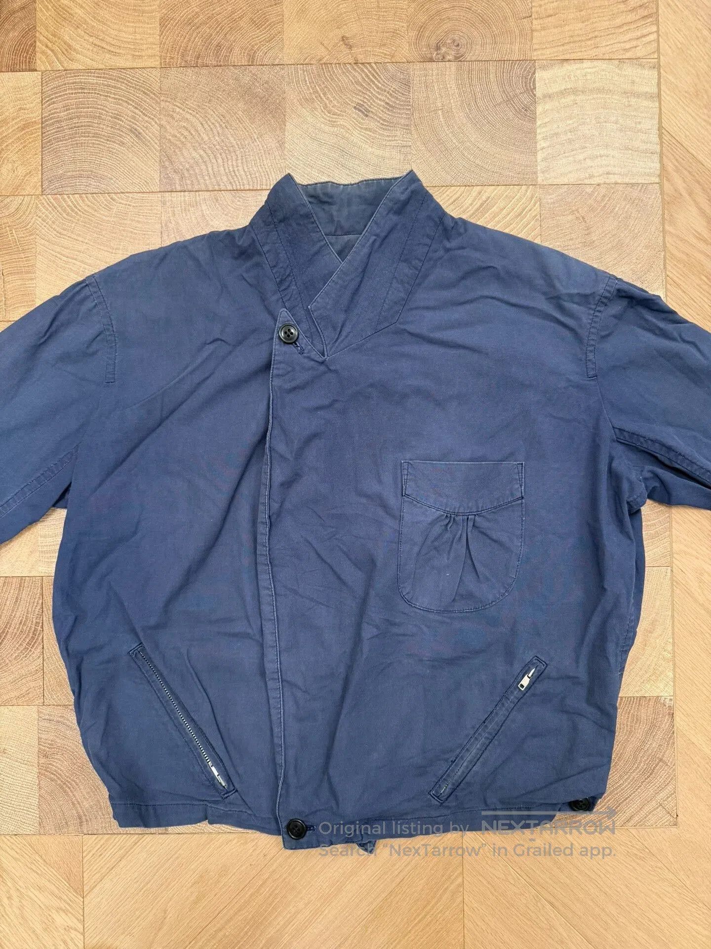 Y's Yohji Yamamoto Y's Lapel Zip Pocket Jacket. Size US XL / EU 56 / 4 - 1 Thumbnail
