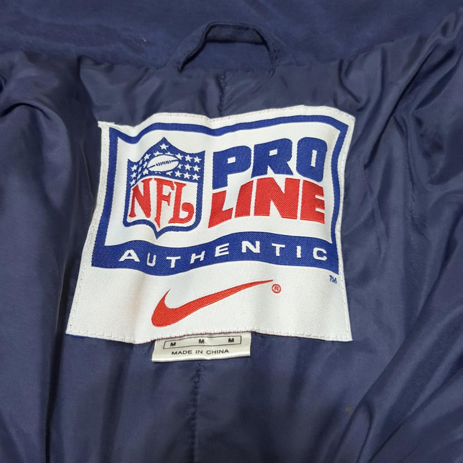 Nike Vintage 90s Nike Dallas Cowboys NFL Pro Line Jacket Size M Size US M / EU 48-50 / 2 - 5 Thumbnail