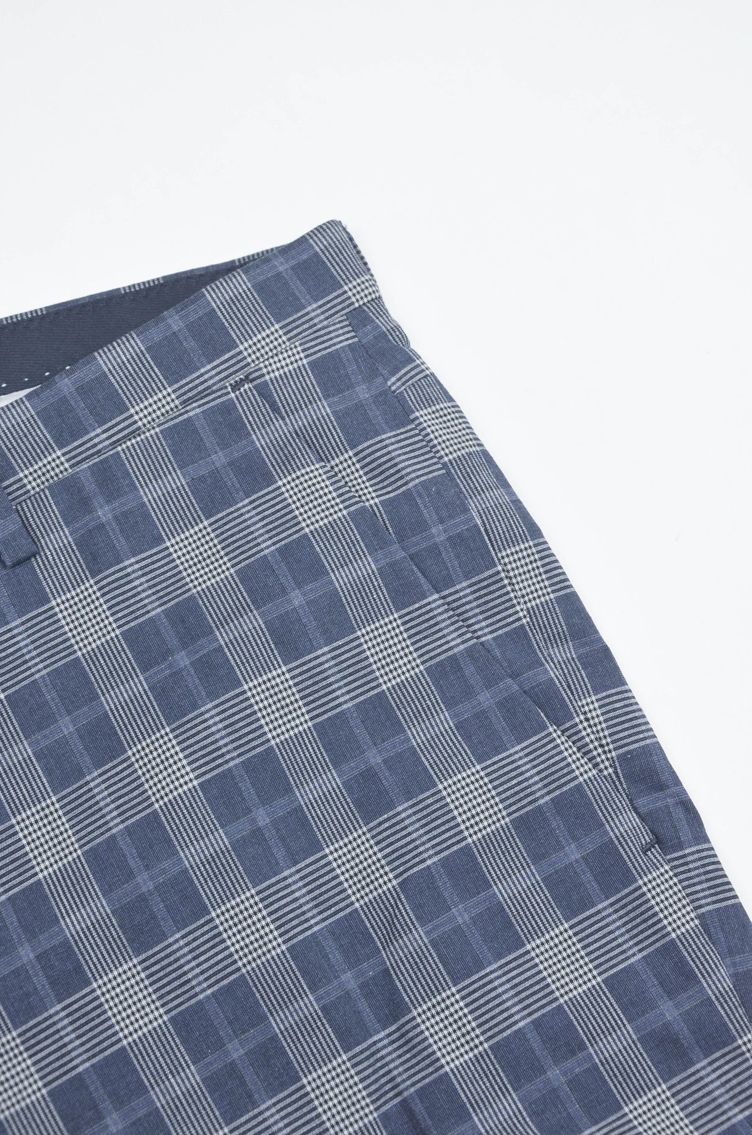 Joop! JOOP! Extra Slim Fit Checked Cotton Trousers Size 50 Size US 34 / EU 50 - 4 Thumbnail