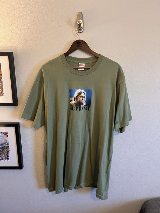 Supreme Supreme Kurt Cobain Tee 'Light Olive' | Grailed