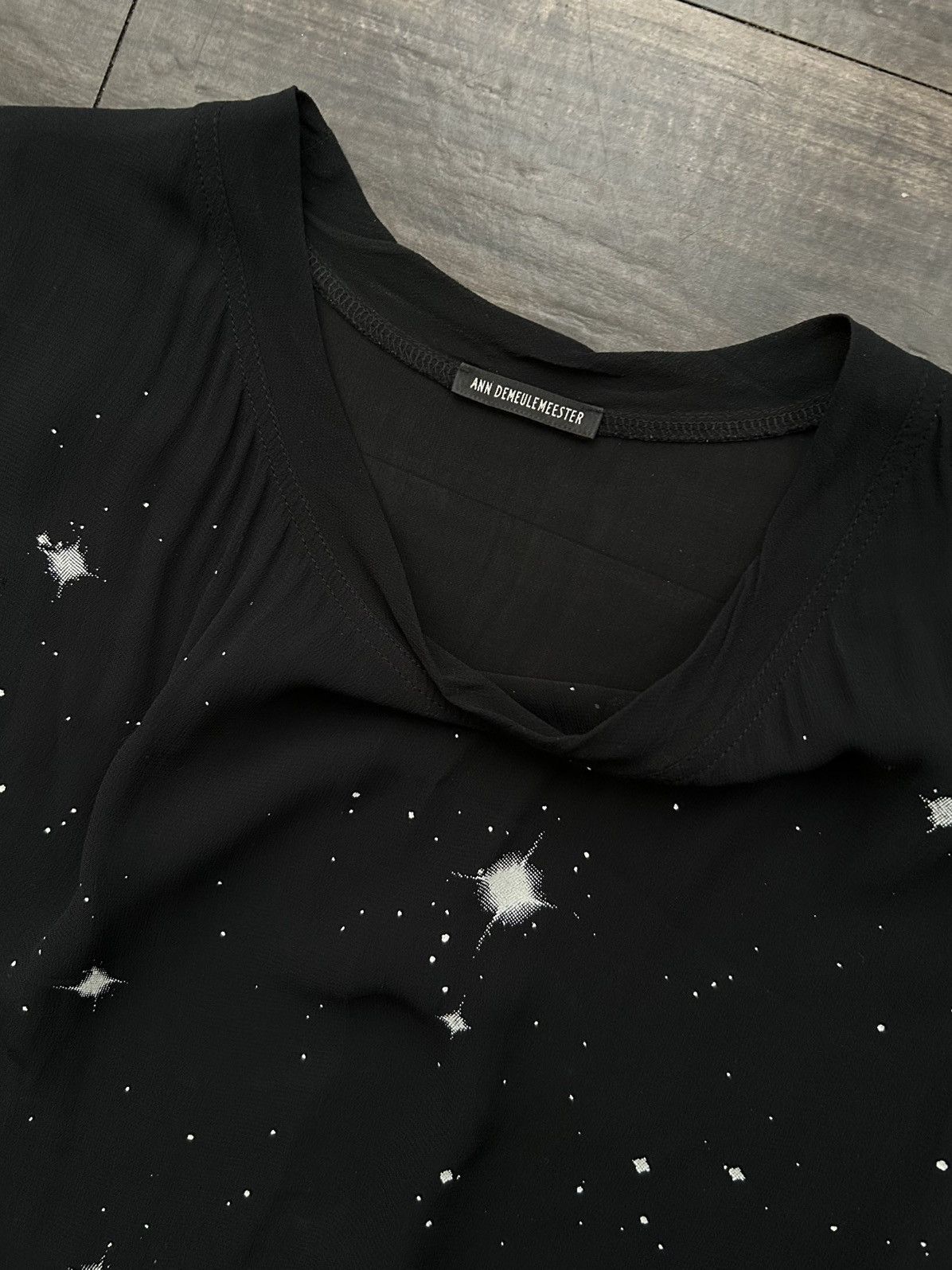 Ann Demeulemeester Ann Demeulemeester FW03 "Starry Night" Dress Size ONE SIZE - 2 Thumbnail
