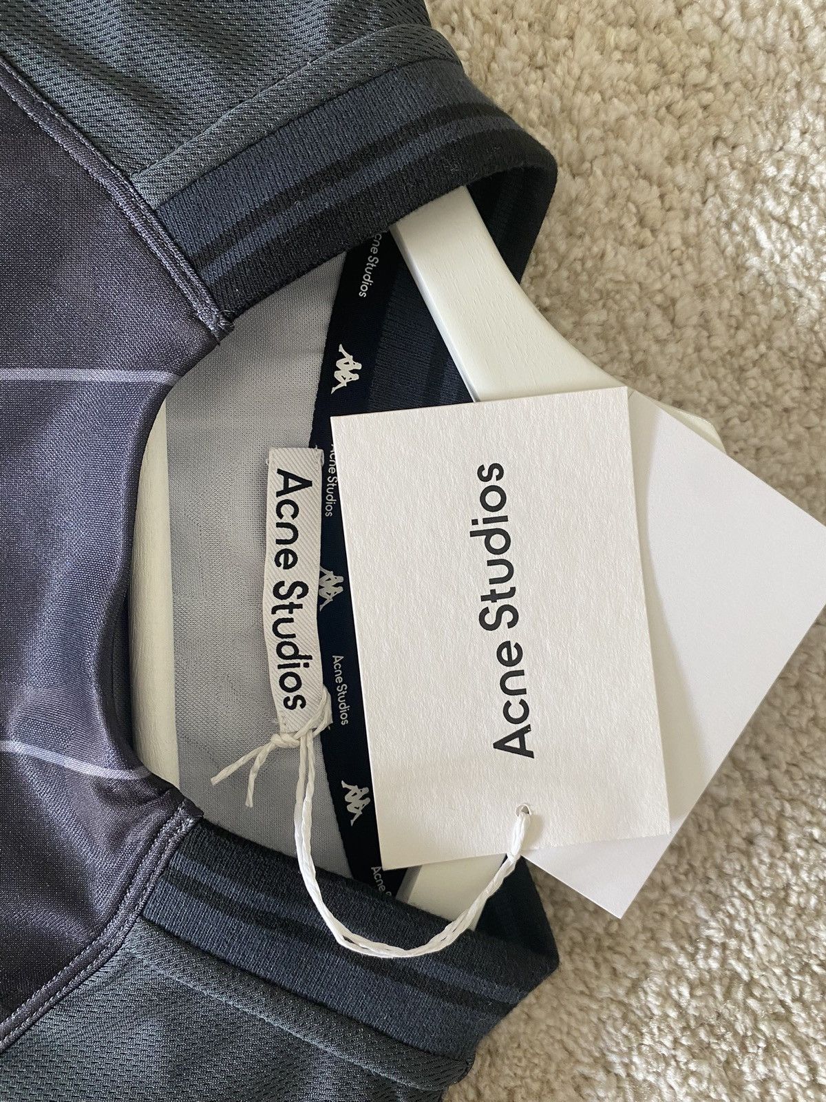 Acne Studios Acne Studio x Kappa long sleeve t-shirt in black Size US M / EU 48-50 / 2 - 3 Thumbnail