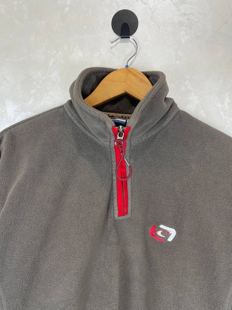O'Neill O’Neill Fleece Jacket Polyester Size L Grey 1/4 Zip Logo Size US L / EU 52-54 / 3 - 4 Thumbnail