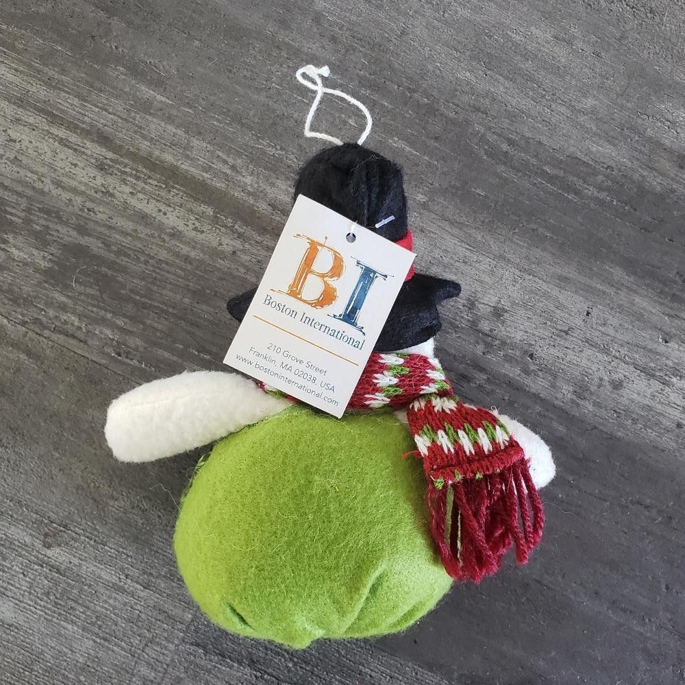 Designer Xmas Snowman BI Small Holiday Decor Size ONE SIZE - 2 Thumbnail