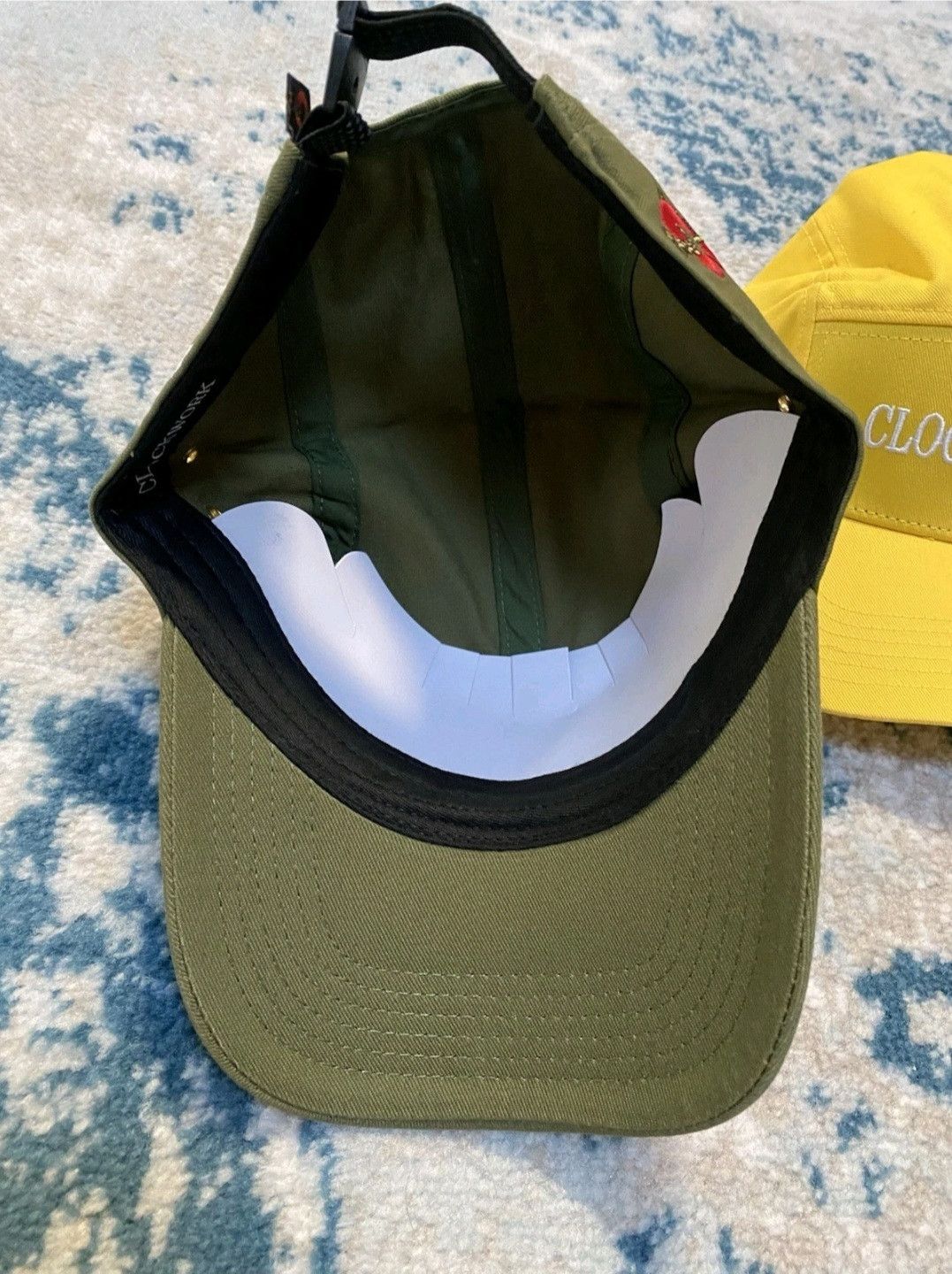 Other Clockwork NY 5 Panel Hat Yellow And Olive New Lot Of 2 Size ONE SIZE - 4 Thumbnail