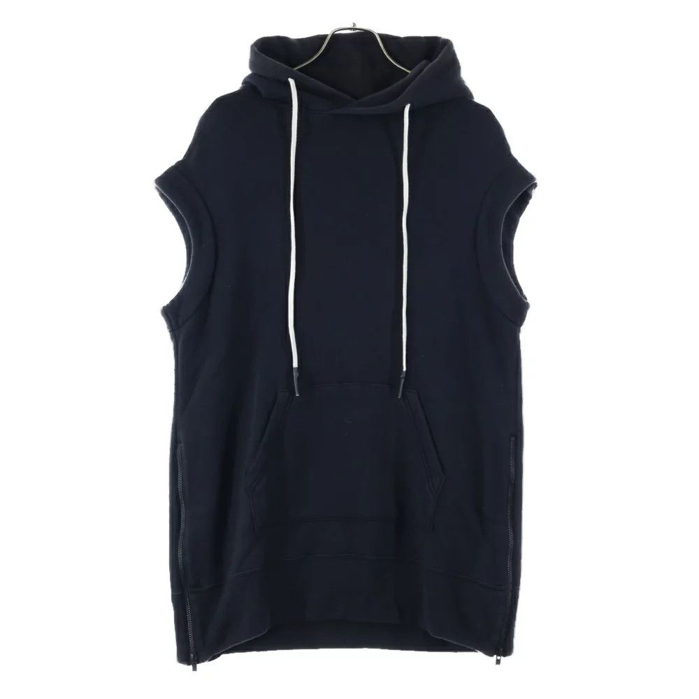 Yohji Yamamoto Yohji Yamamoto sample sleeveless hoodie Size US L / EU 52-54 / 3 - 1 Thumbnail