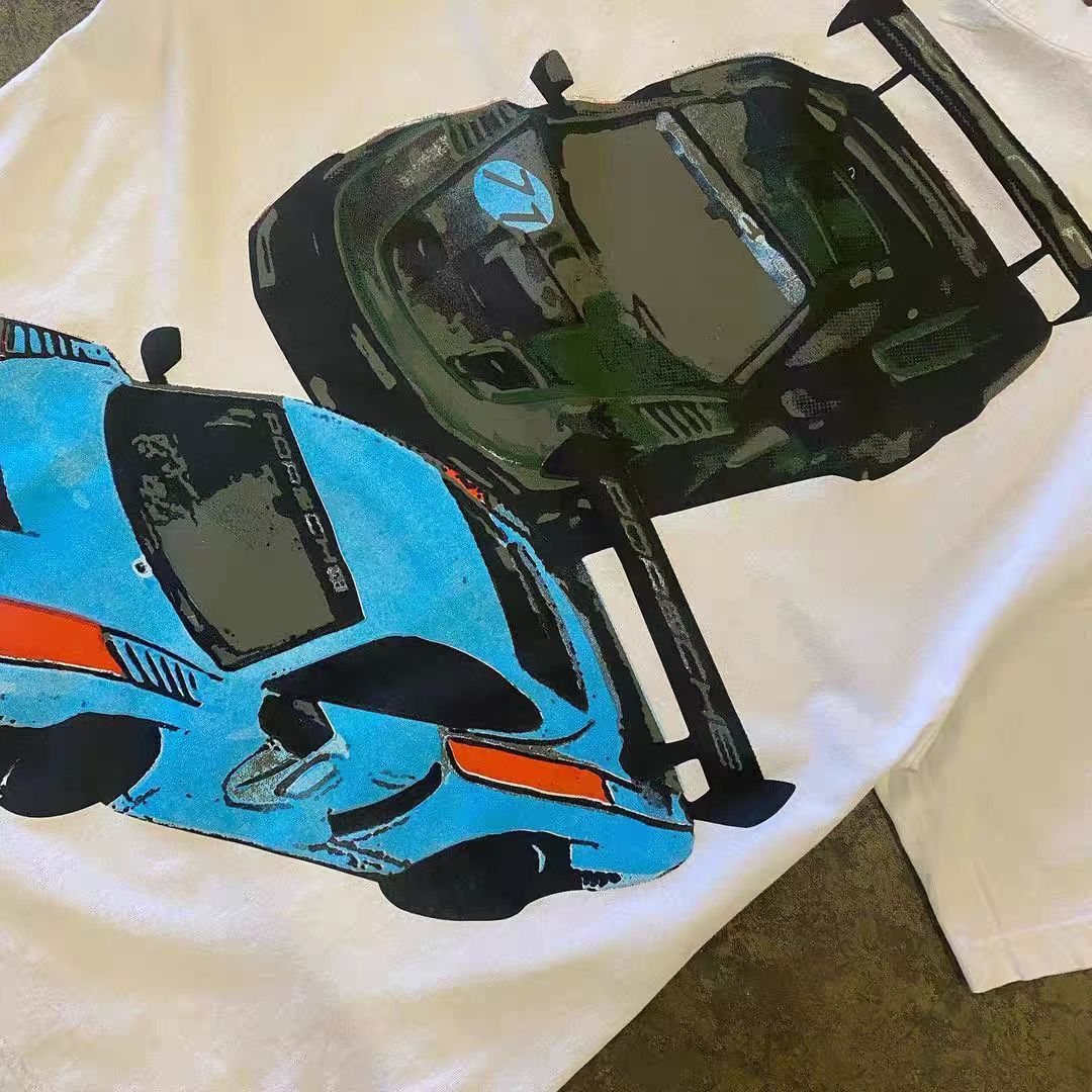 Japanese Brand × Vintage Street Hip Hop Racing Vintage Short Sleeve T-Shirt Size US S / EU 44-46 / 1 - 2 Thumbnail