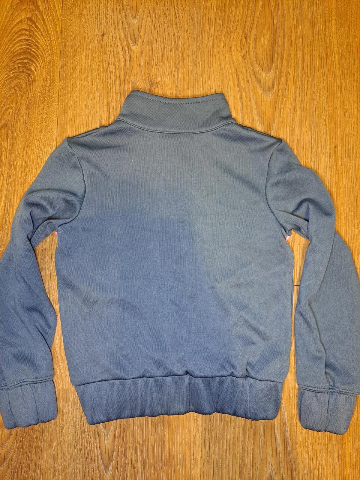 Nike Nike Activewear Jacket Girls XS 3-4 Years Gray Pink Full Zip Size XS / US 0-2 / IT 36-38 - 6 Thumbnail