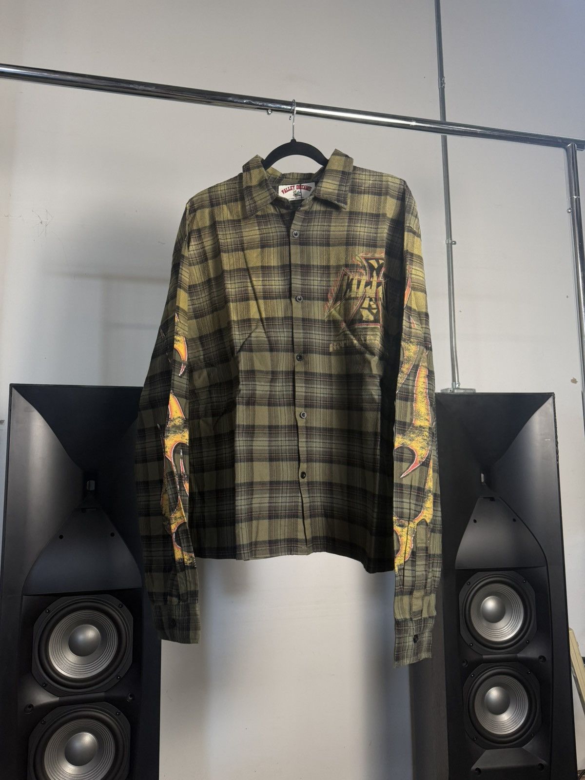 Vale Vale Forever Reborn Chopper Flannel Shirt Size US XXL / EU 58 / 5 - 2 Thumbnail