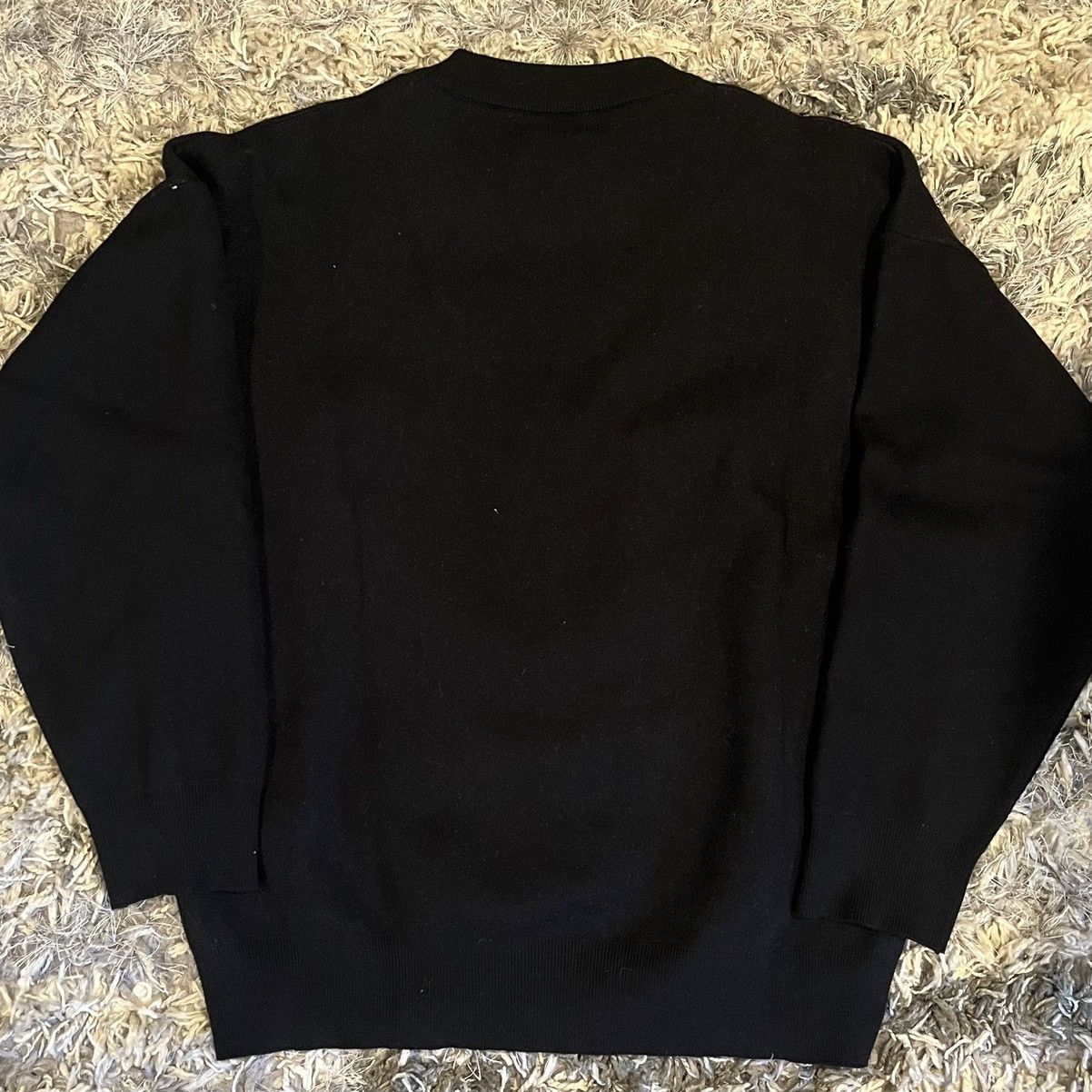 Other Black Graphic Knit Sweater Size US M / EU 48-50 / 2 - 2 Thumbnail