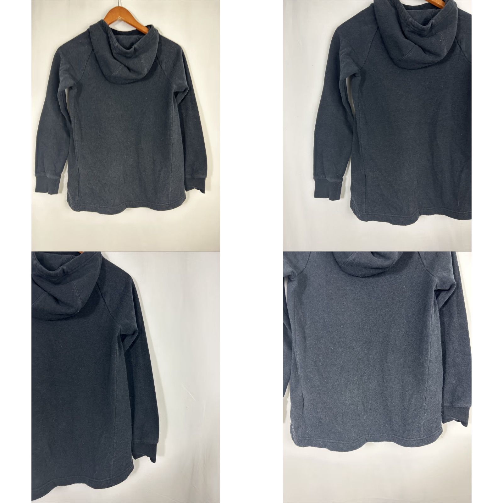 Nike Nike Hoodie Womens Medium Black Fitted Cowl Neck Long Sleeve Pullover Activewear 90s? (adjust if necessary) Size M / US 6-8 / IT 42-44 - 8 Thumbnail