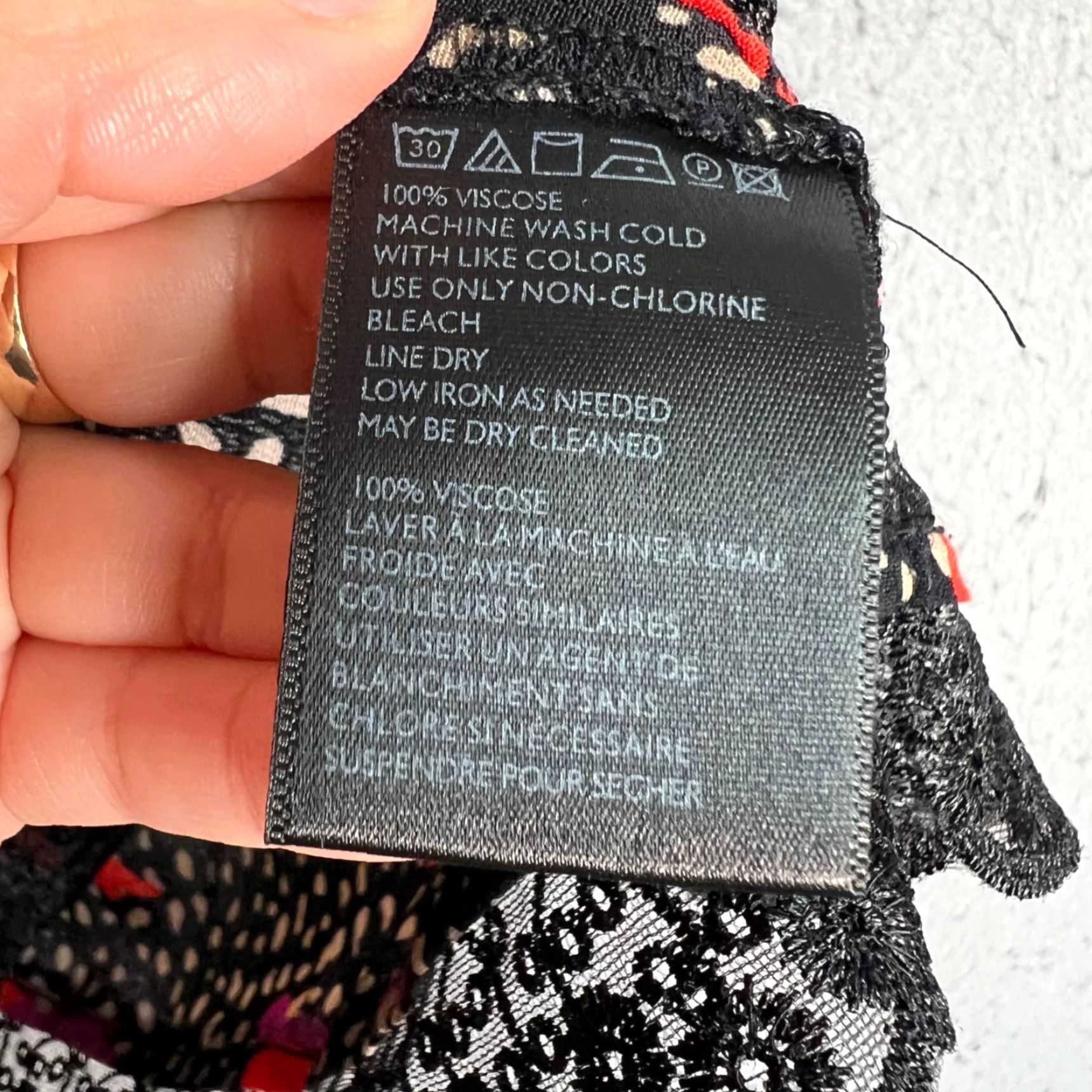 Urban Outfitters Urban Outfitters Womens XS Floral & Polka Dot Lace Trim Mini Skirt - Black, Short, Summer, Spring, Regular, Casual, Floral Pattern, Skirt, Women, XS Size 26" / US 2 / IT 38 - 4 Thumbnail