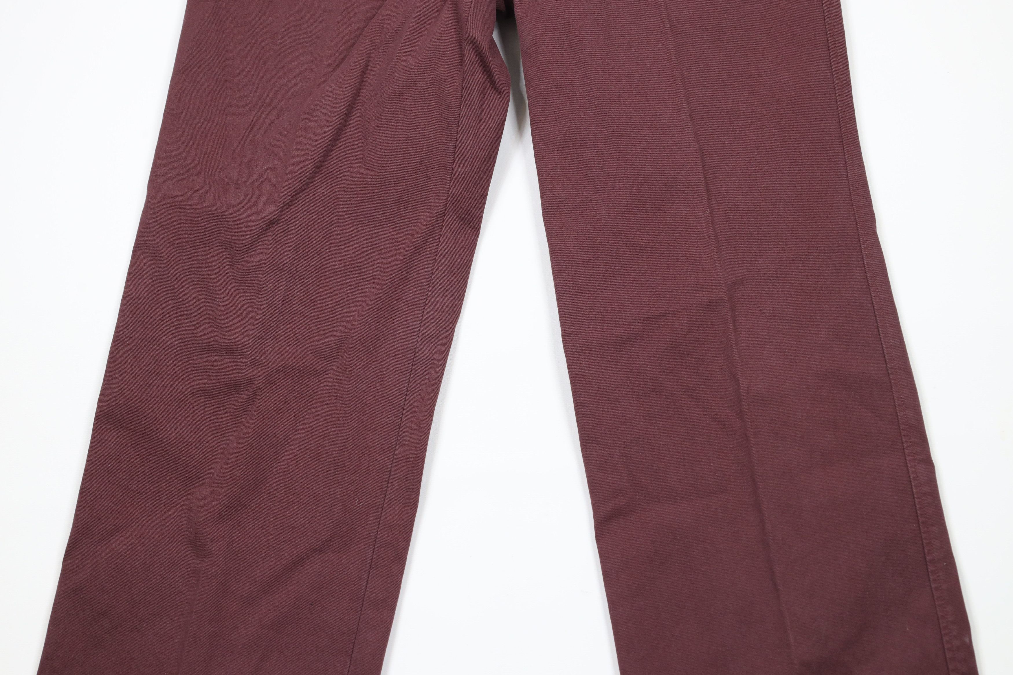 Faconnable × Vintage New Faconnable Straight Leg Heavy Cotton Chino Pants Slacks Size US 34 / EU 50 - 3 Thumbnail