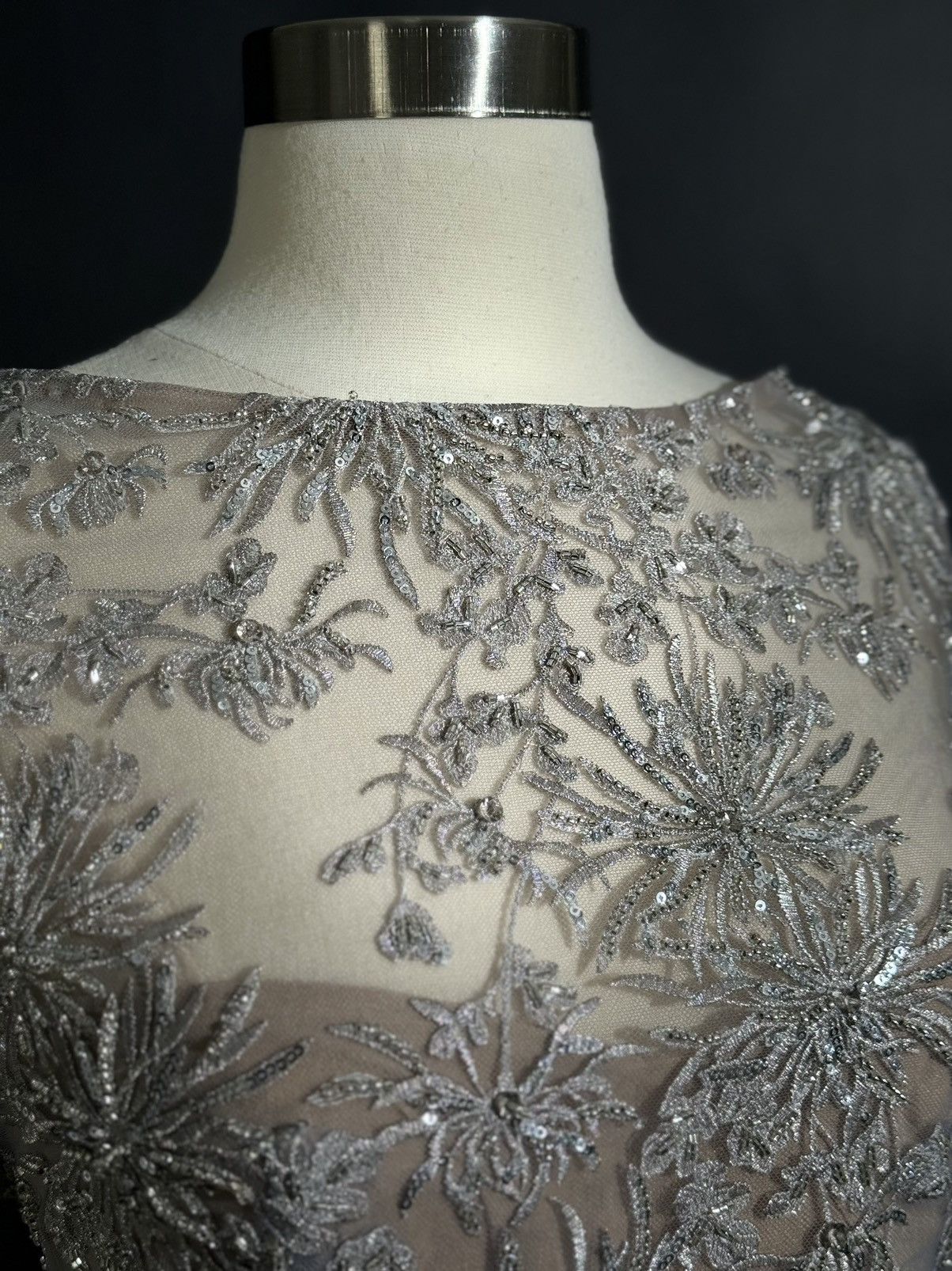 Marchesa Brand New US 8 MARCHESA Evening Gown Size M / US 6-8 / IT 42-44 - 6 Thumbnail