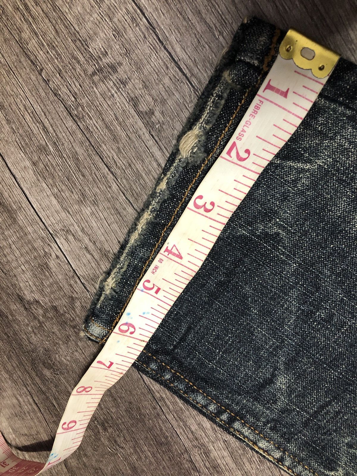 Japanese Brand Maraxia Distressed denim Jeans Size 31" - 22 Thumbnail