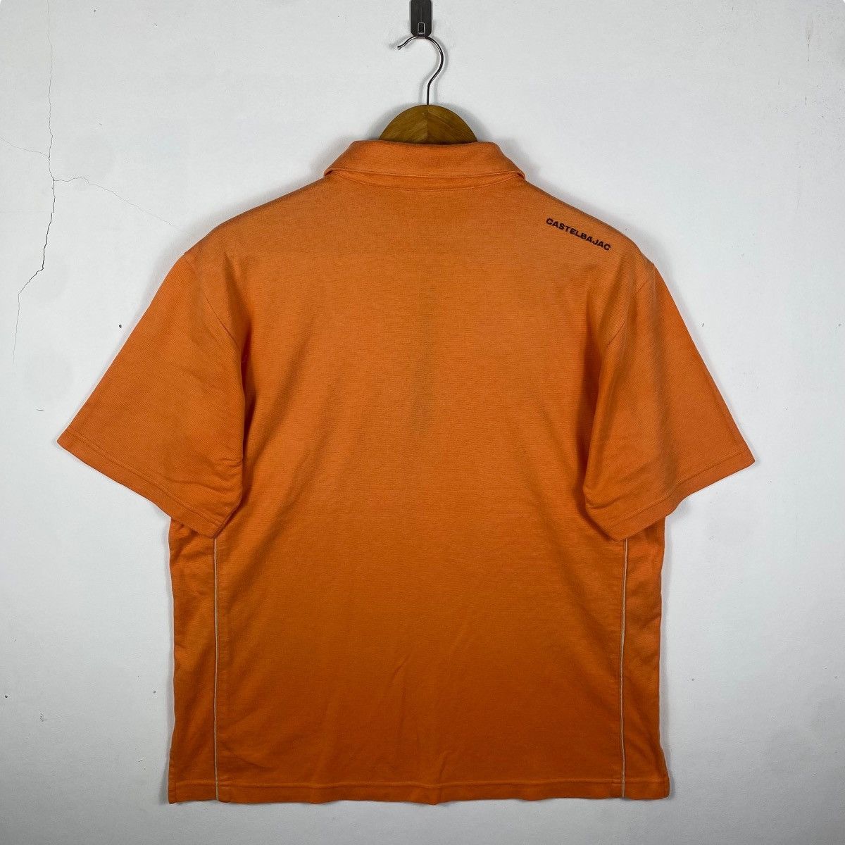 Jean Charles De Castelbajac × Vintage Vintage 90's CASTELBAJAC SPORT Half Zip Polo Shirt Size 3 Size US XL / EU 56 / 4 - 4 Thumbnail