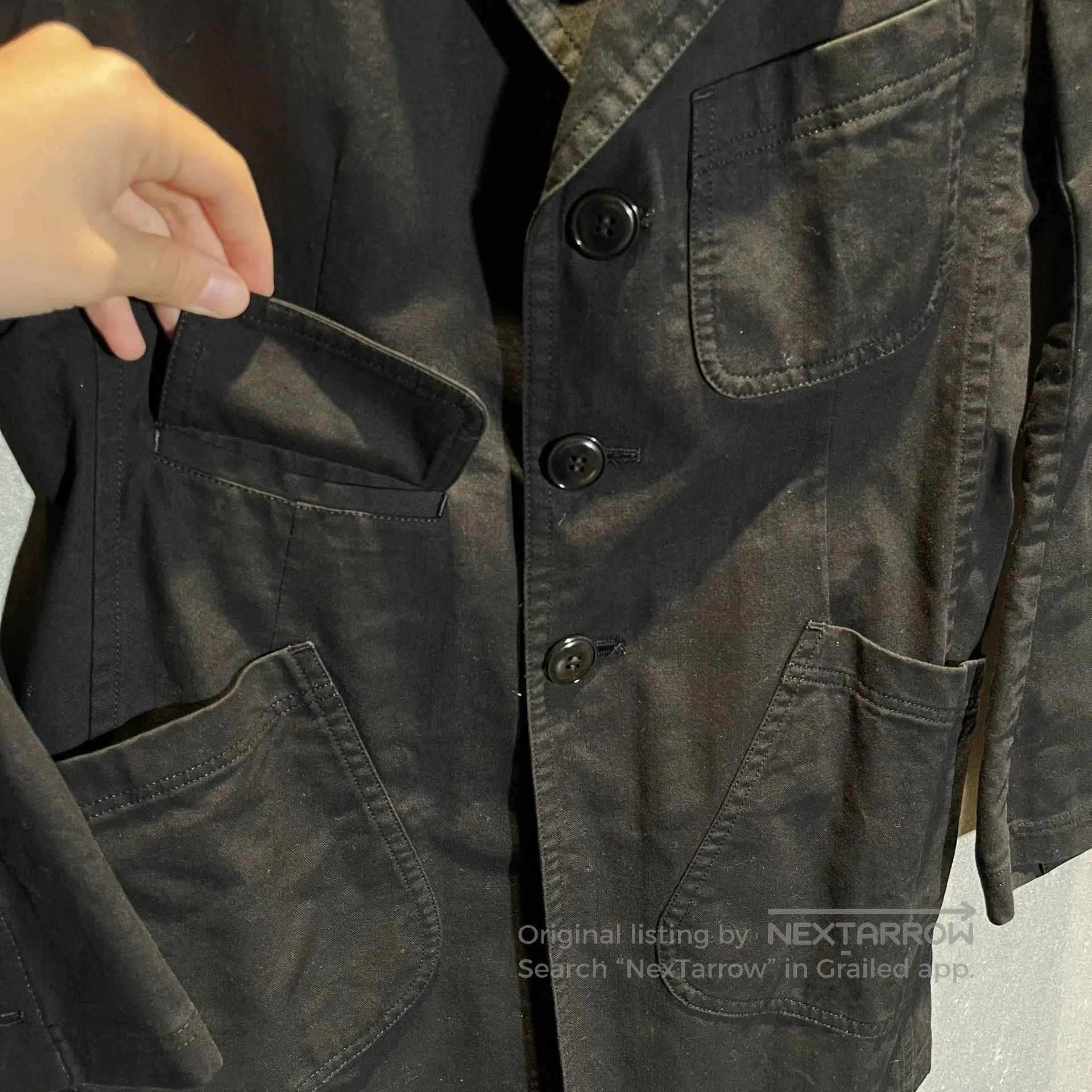 Yohji Yamamoto Yohji Yamamoto Y's Women's Blazer. Size S / US 4 / IT 40 - 3 Thumbnail