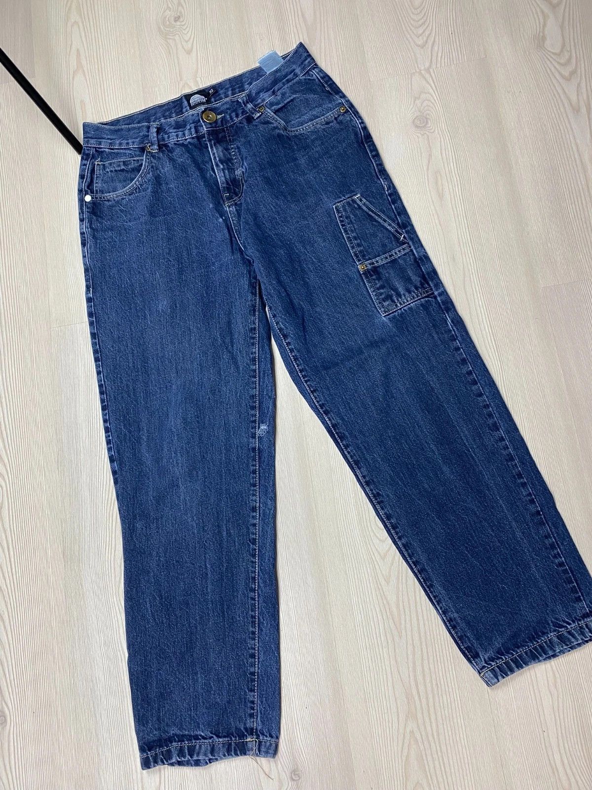 Southpole Vintage South Pole Jeans 90s Baggy Denim Pants Streetwear Size US 32 / EU 48 - 6 Thumbnail