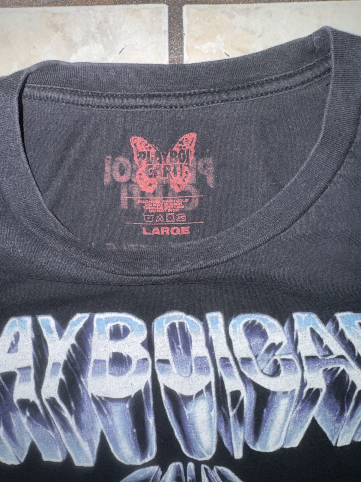 Playboi Carti Playboi carti 2017 tour die lit era t shirt Size US L / EU 52-54 / 3 - 3 Thumbnail