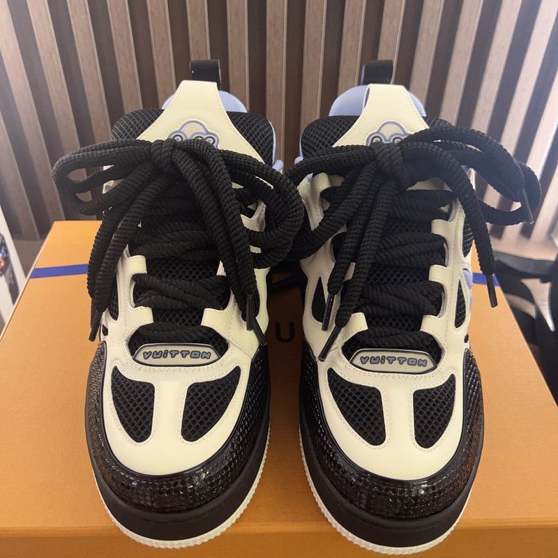 Louis Vuitton Louis Vuitton Skate Low-Top Sneakers in Blue -2508 Size US 5.5 / EU 38 - 2 Thumbnail