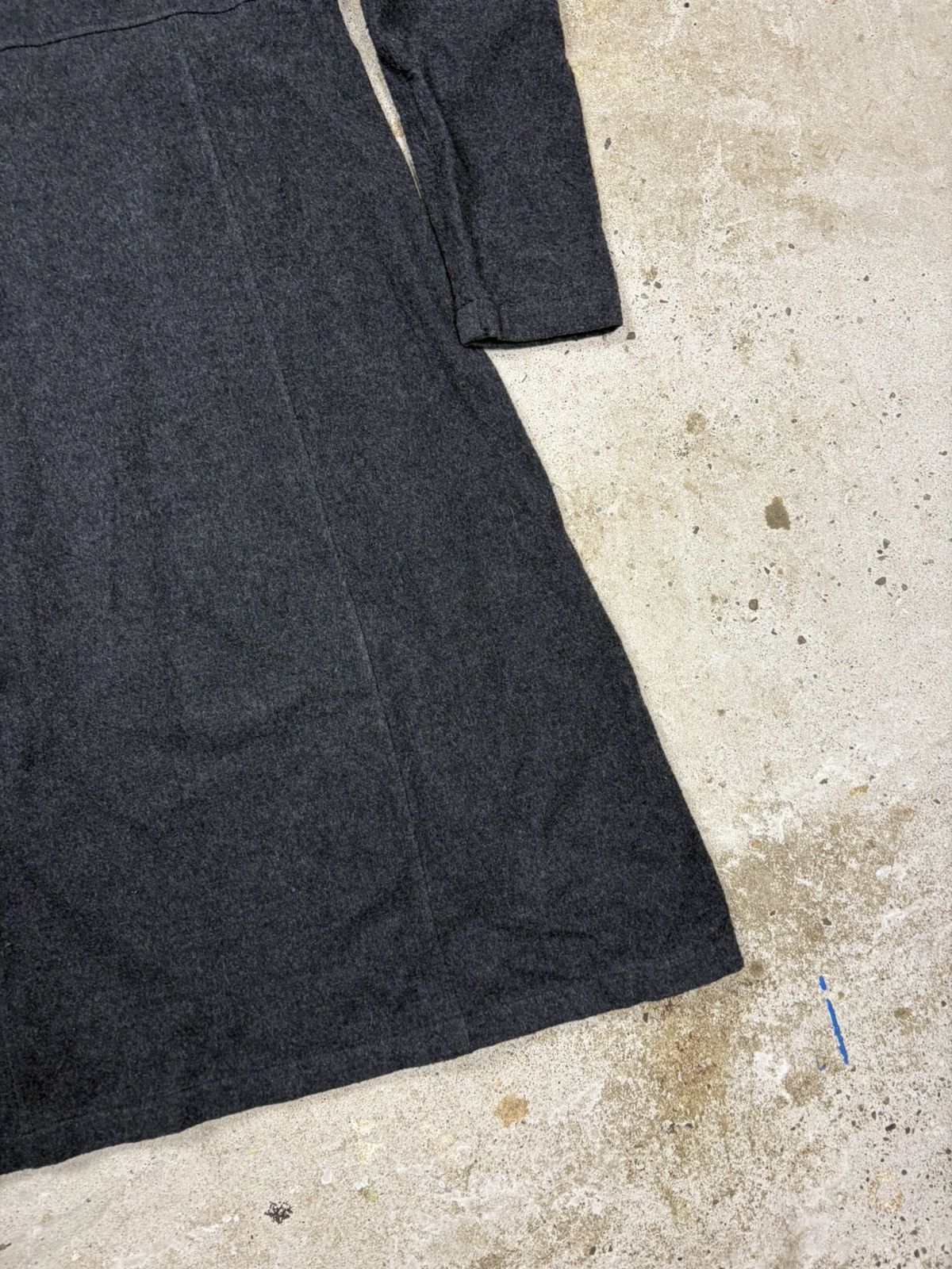 Jil Sander Jil Sander Virgin Wool Blend Black/Gray Long Sleeve Dress Size XS / US 0-2 / IT 36-38 - 17 Thumbnail