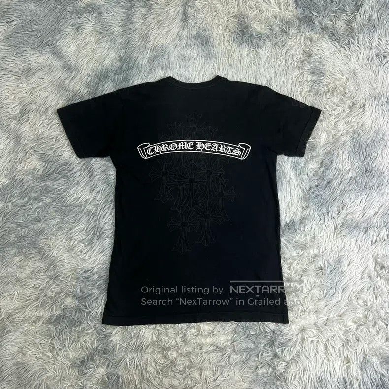Chrome Hearts CHROME HEARTS Size M Dark-striped multiple cross short-slee Size US M / EU 48-50 / 2 - 2 Thumbnail