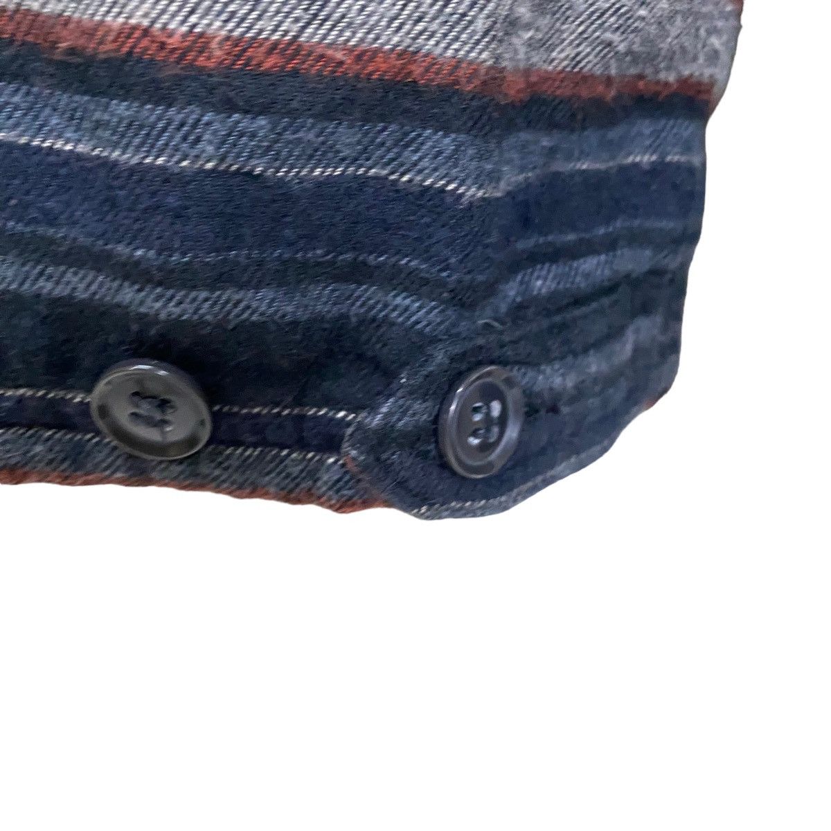 Global Work × Japanese Brand Global Work Stripe cotton jacket button up Size US L / EU 52-54 / 3 - 9 Thumbnail